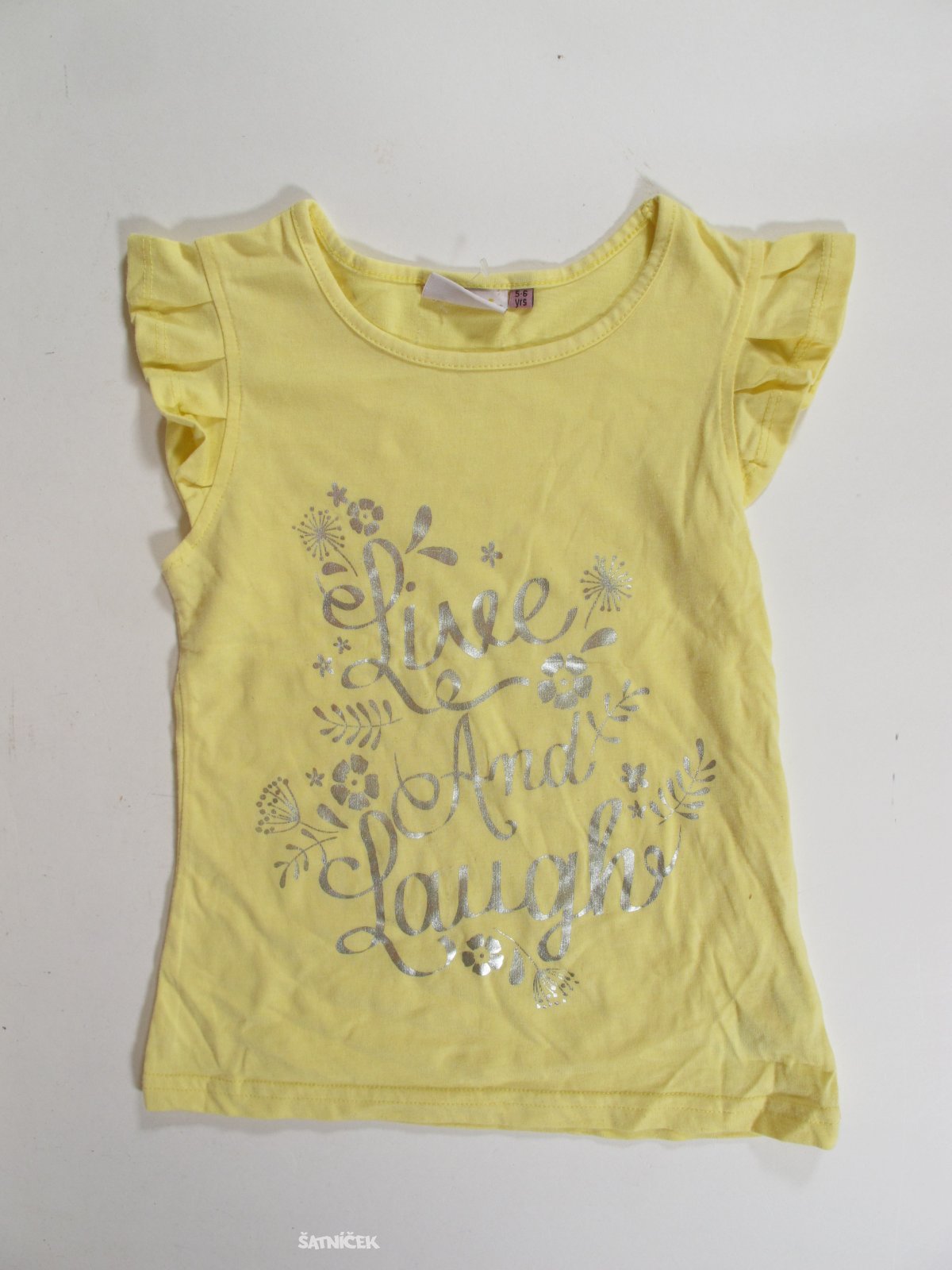 Triko pro holky žluté secondhand