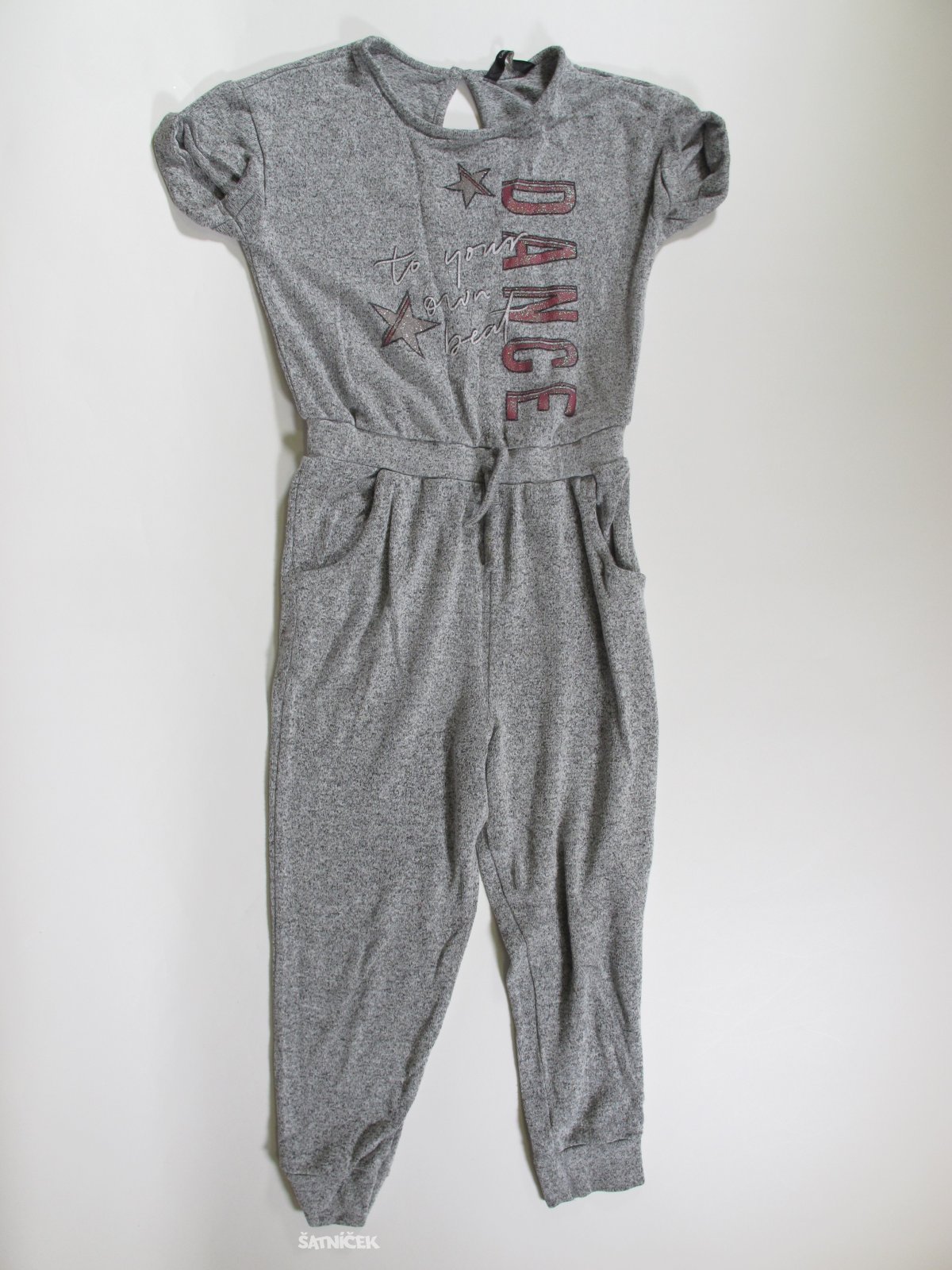 Svetýrkový overal šedý  secondhand