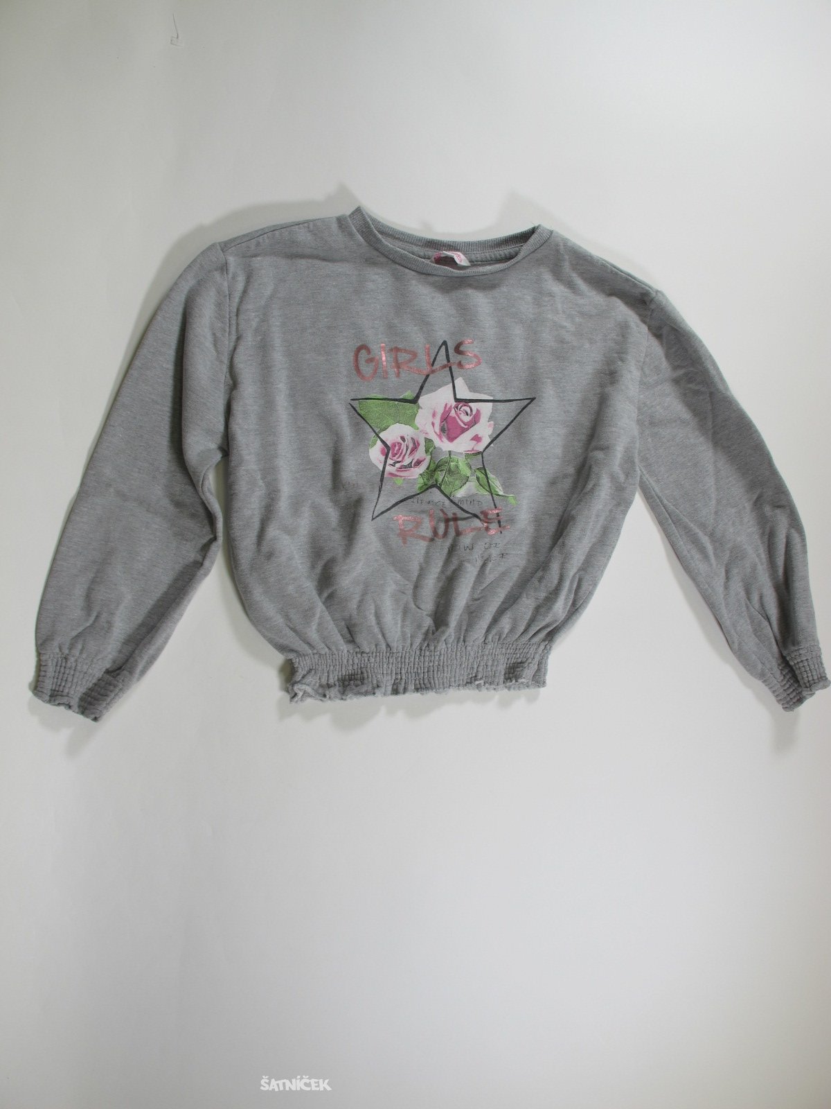 Mikina  pro holky šedá secondhand