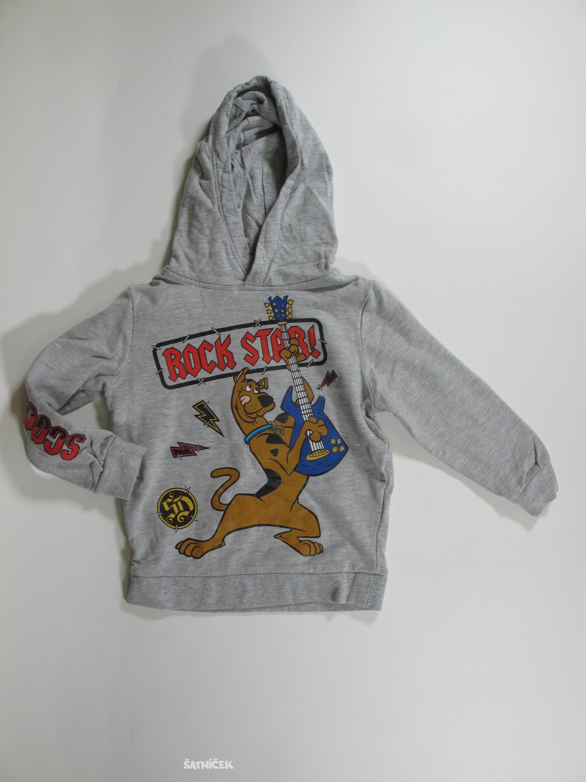 Šedá mikina pro kluky secondhand