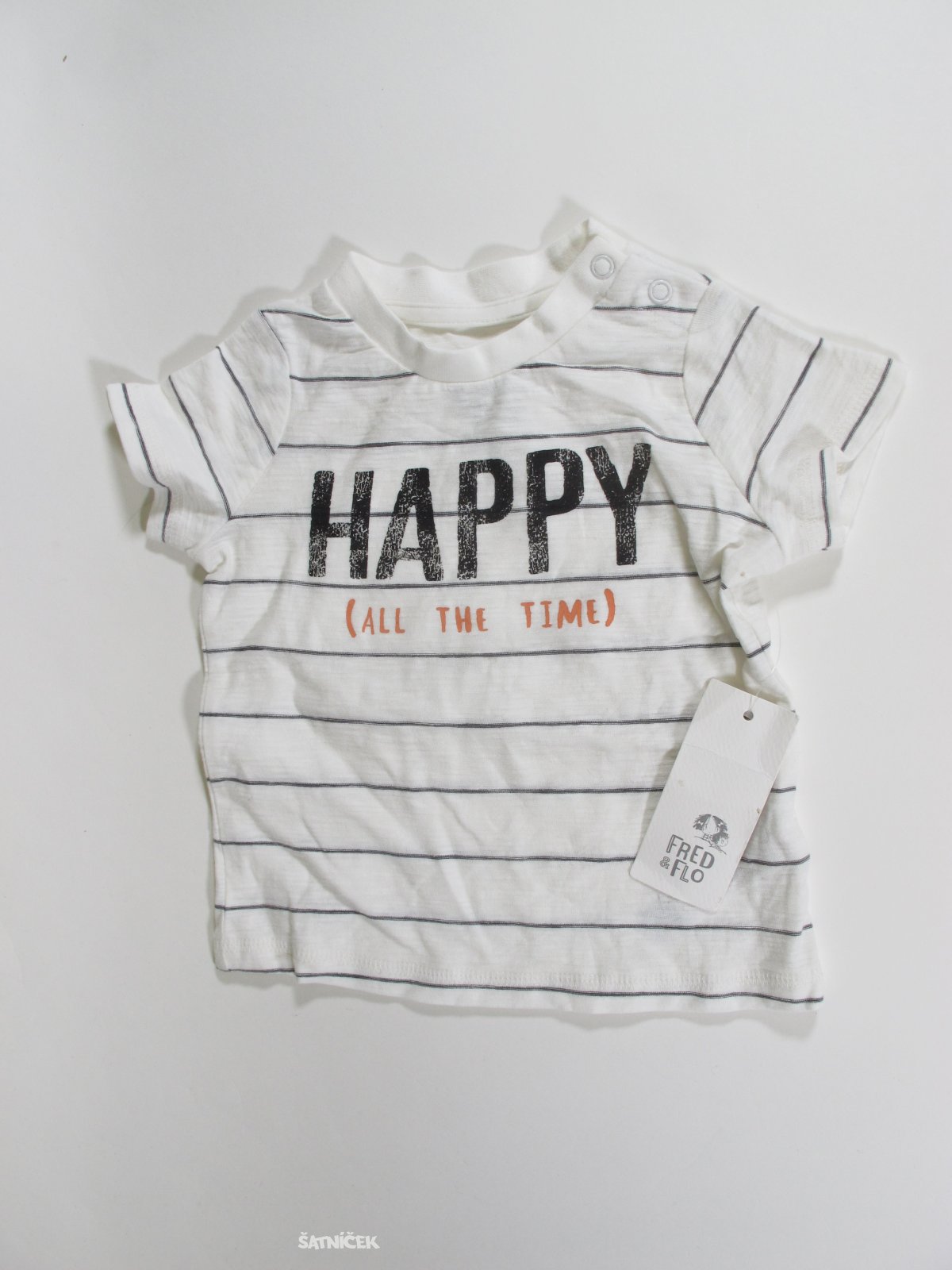 Triko pro kluky s pruhem  outlet