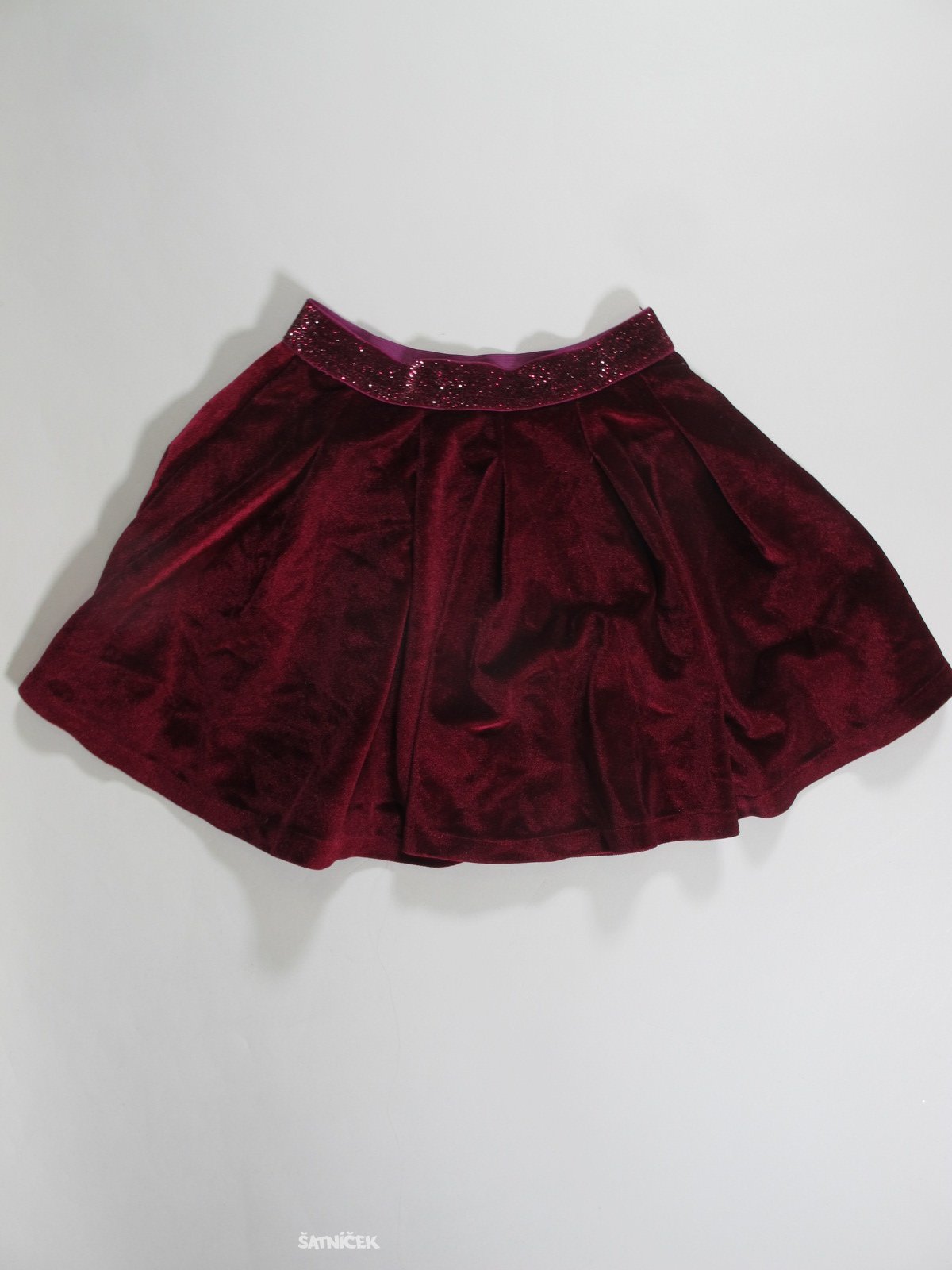 Sametová sukně pro holky  secondhand