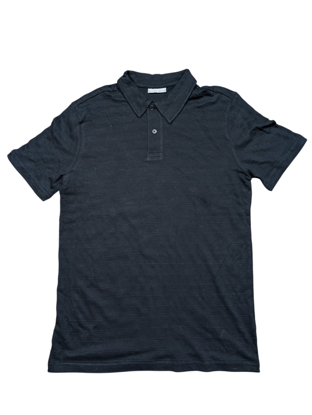 Černé triko s límečkem pro kluky secondhand