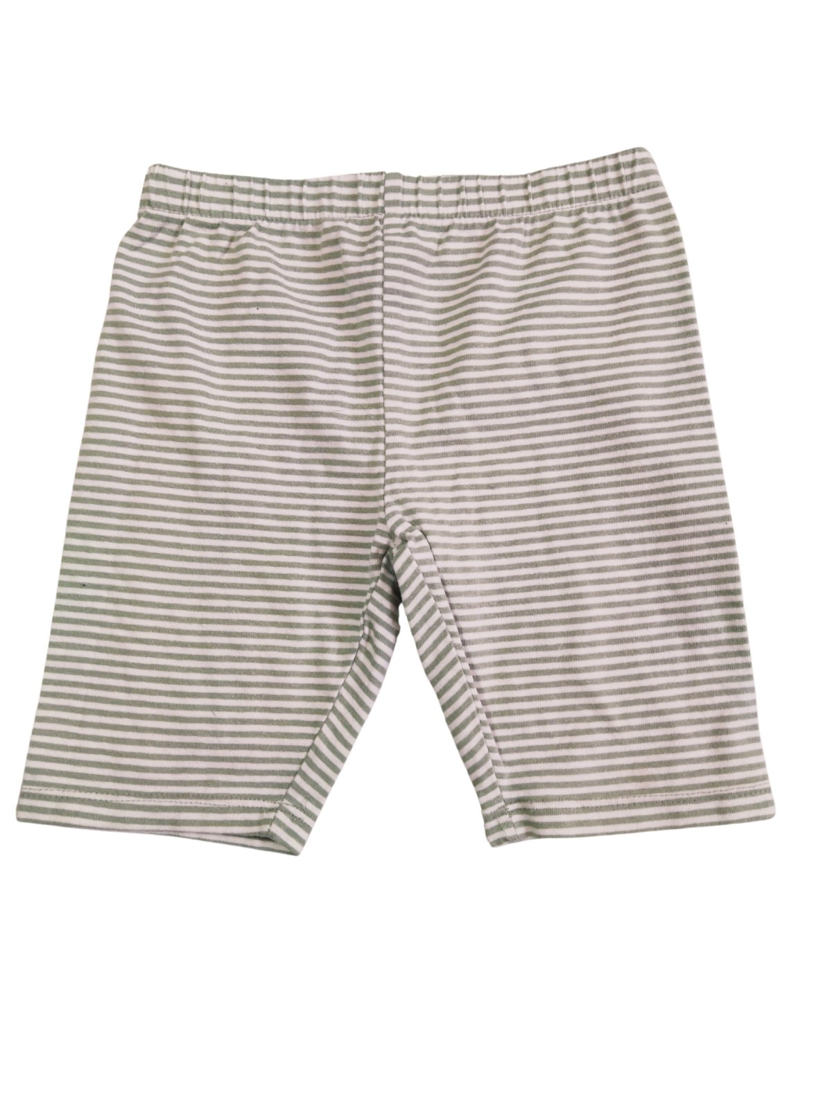 Pruhované kraťasy zeleno-bílé pro kluky secondhand