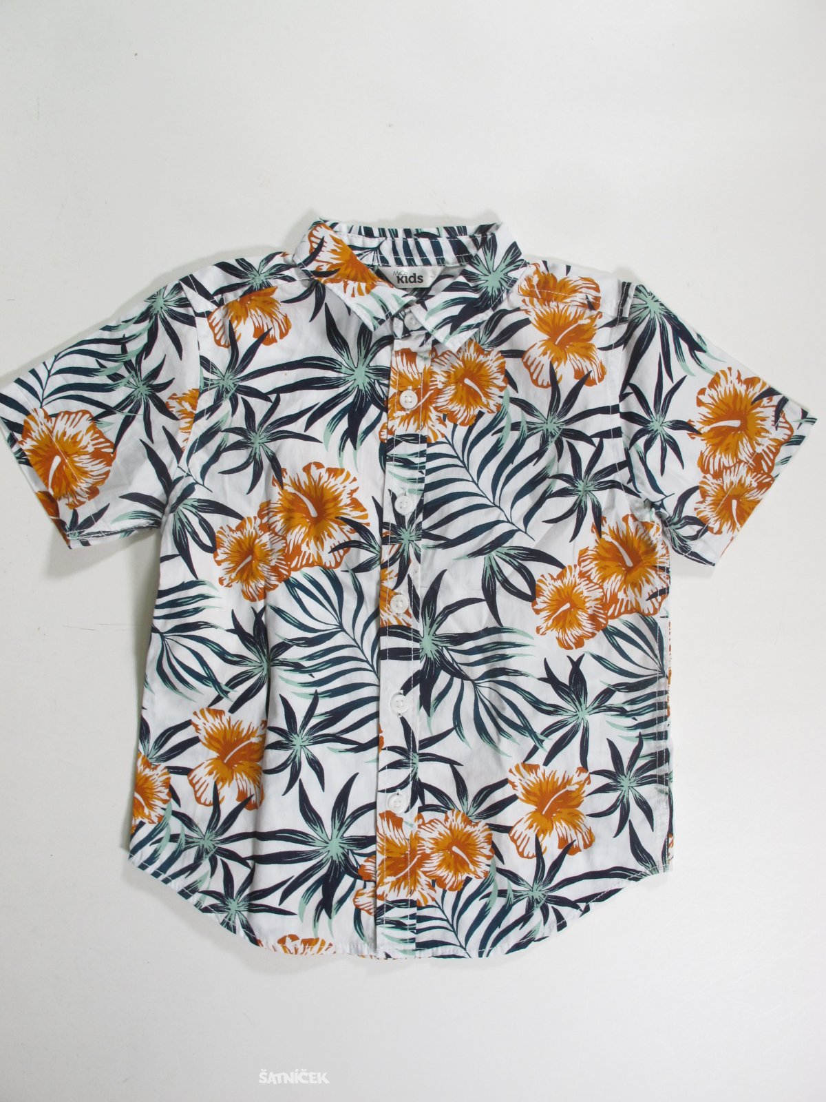 Košile kytkovaná pro kluky secondhand