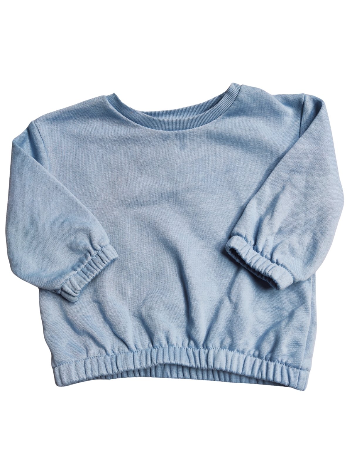 Světle modrá mikina pro kluky secondhand Primark