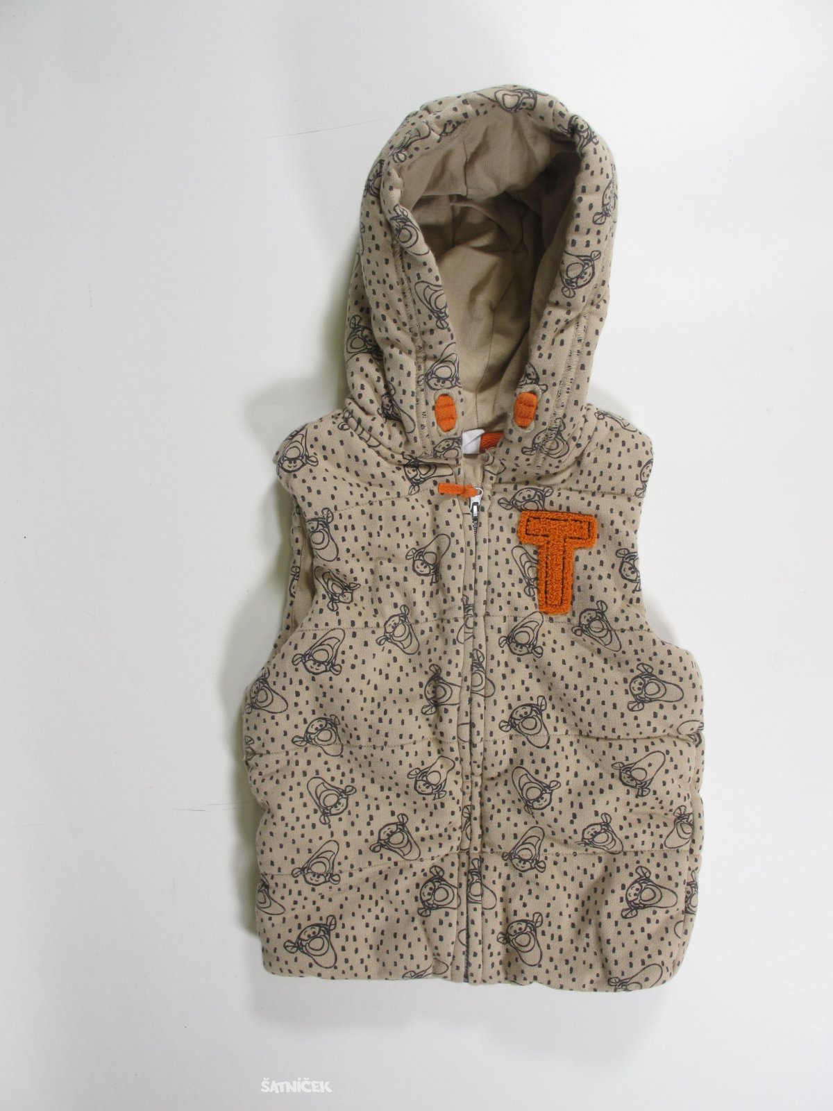 Vesta hnědá s obrázky  secondhand