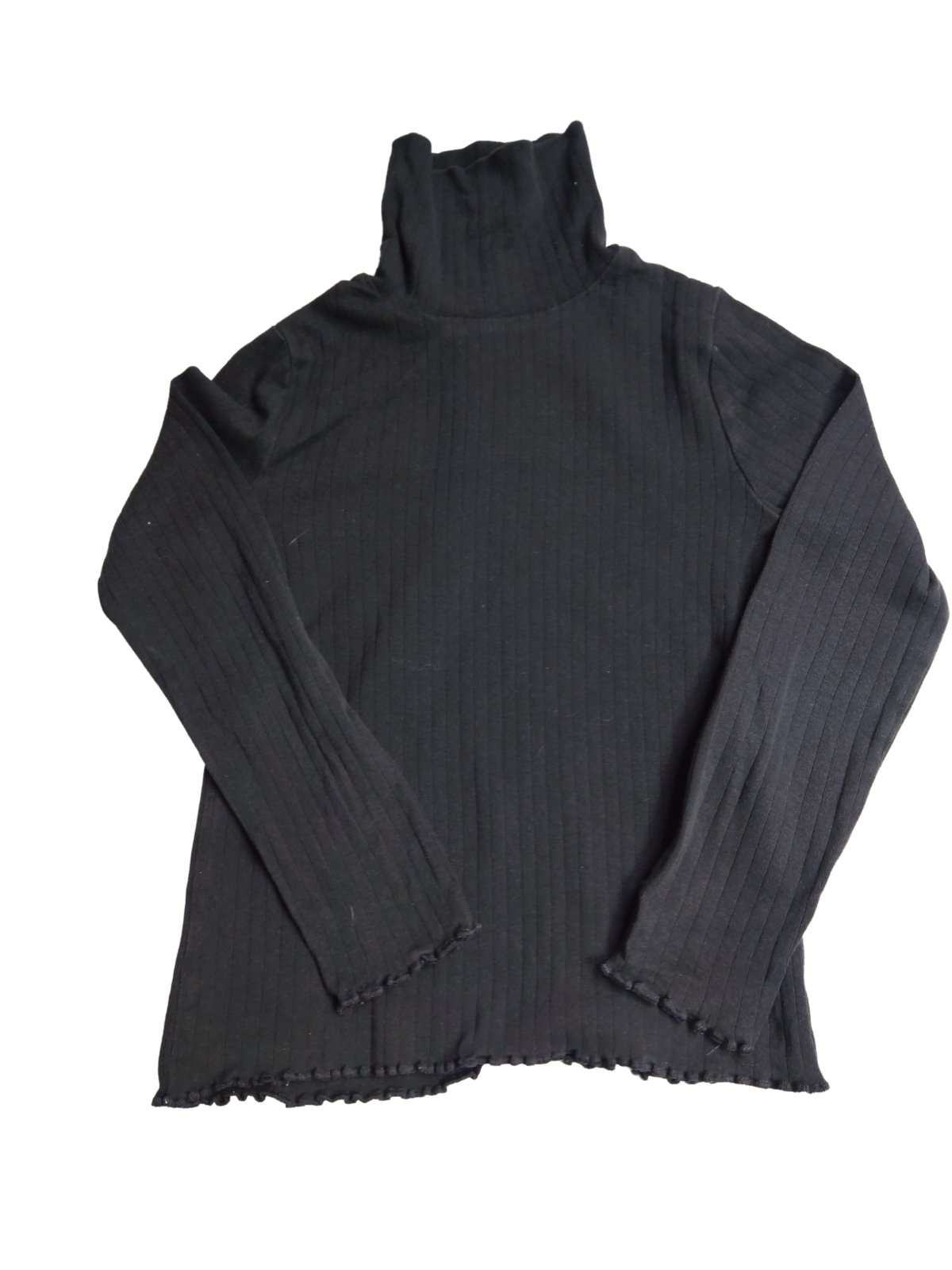 Černé triko s rolákem dlouhý rukáv pro holky secondhand M&S