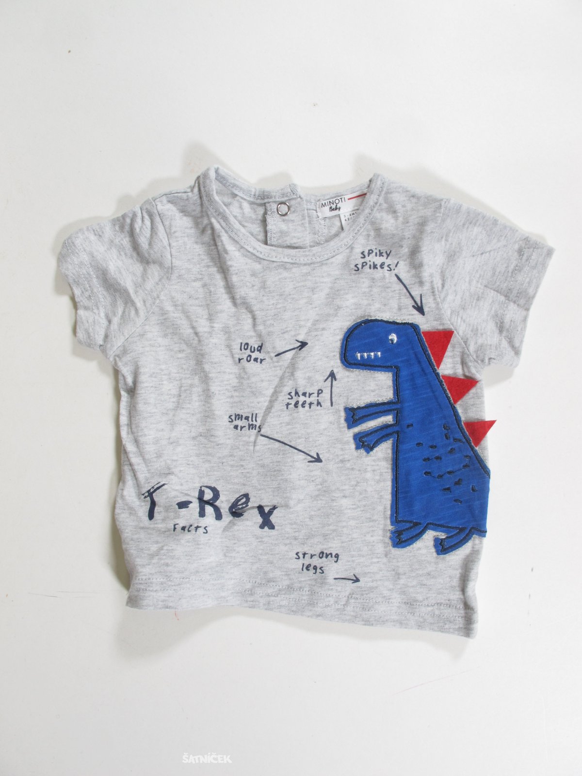 Triko pro kluky šedé  secondhand