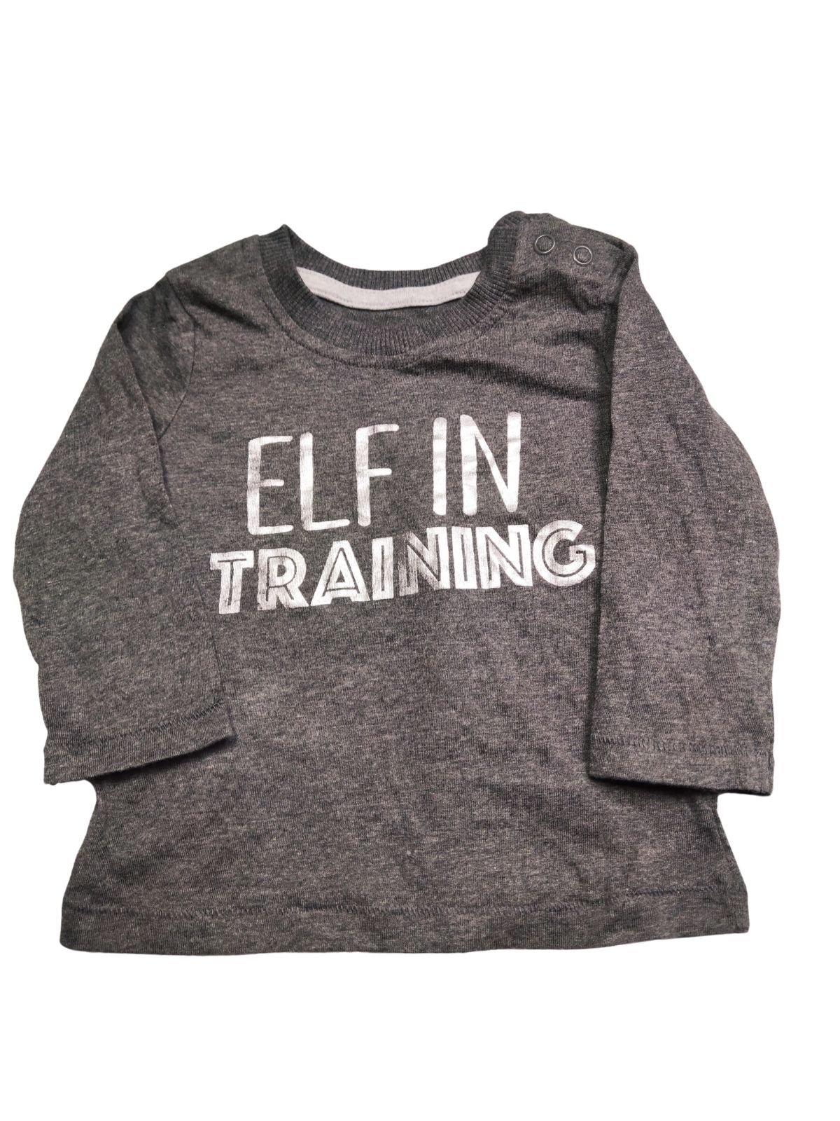 Šedé triko s dlouhým rukávem outlet George