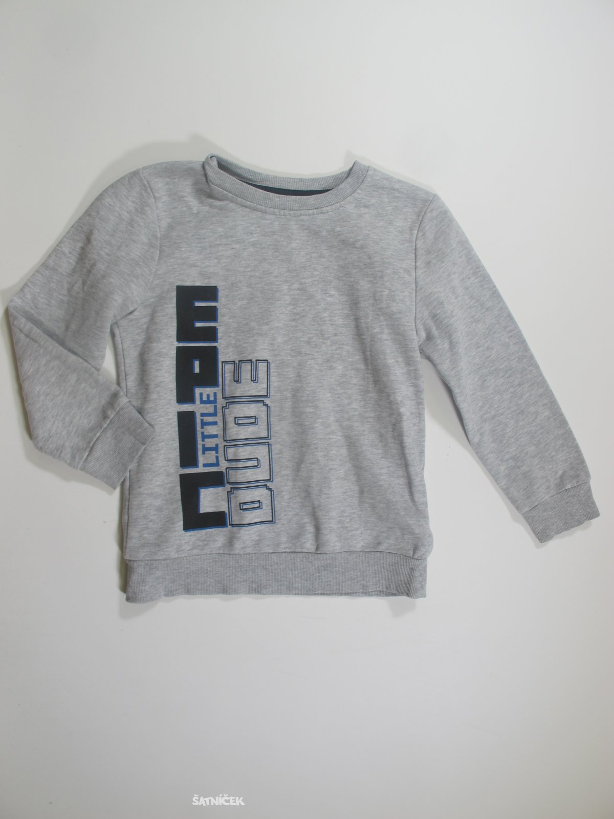 Šedá mikina pro kluky secondhand