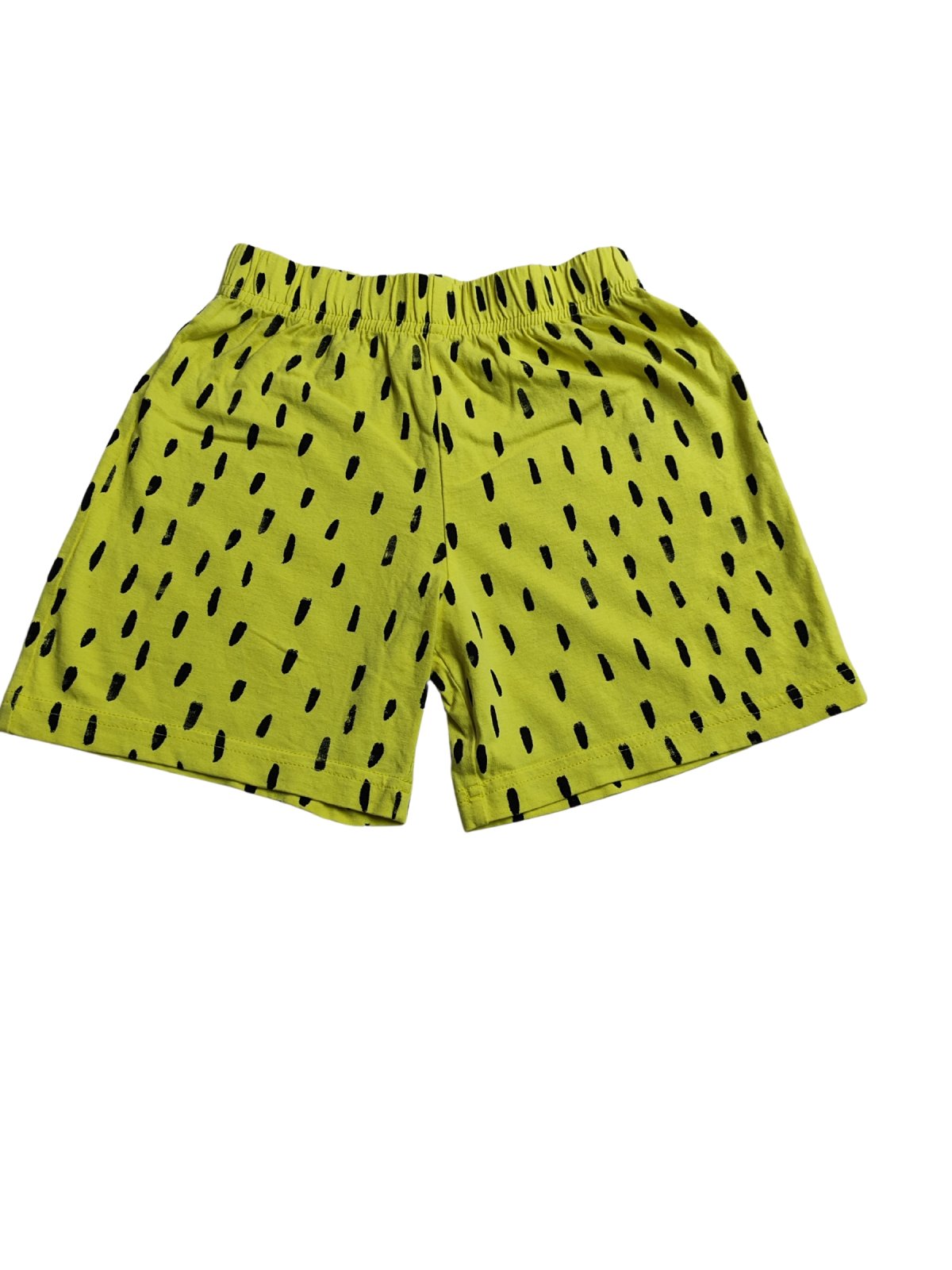 Žluté kraťasy se vzorem pro holky secondhand M&S