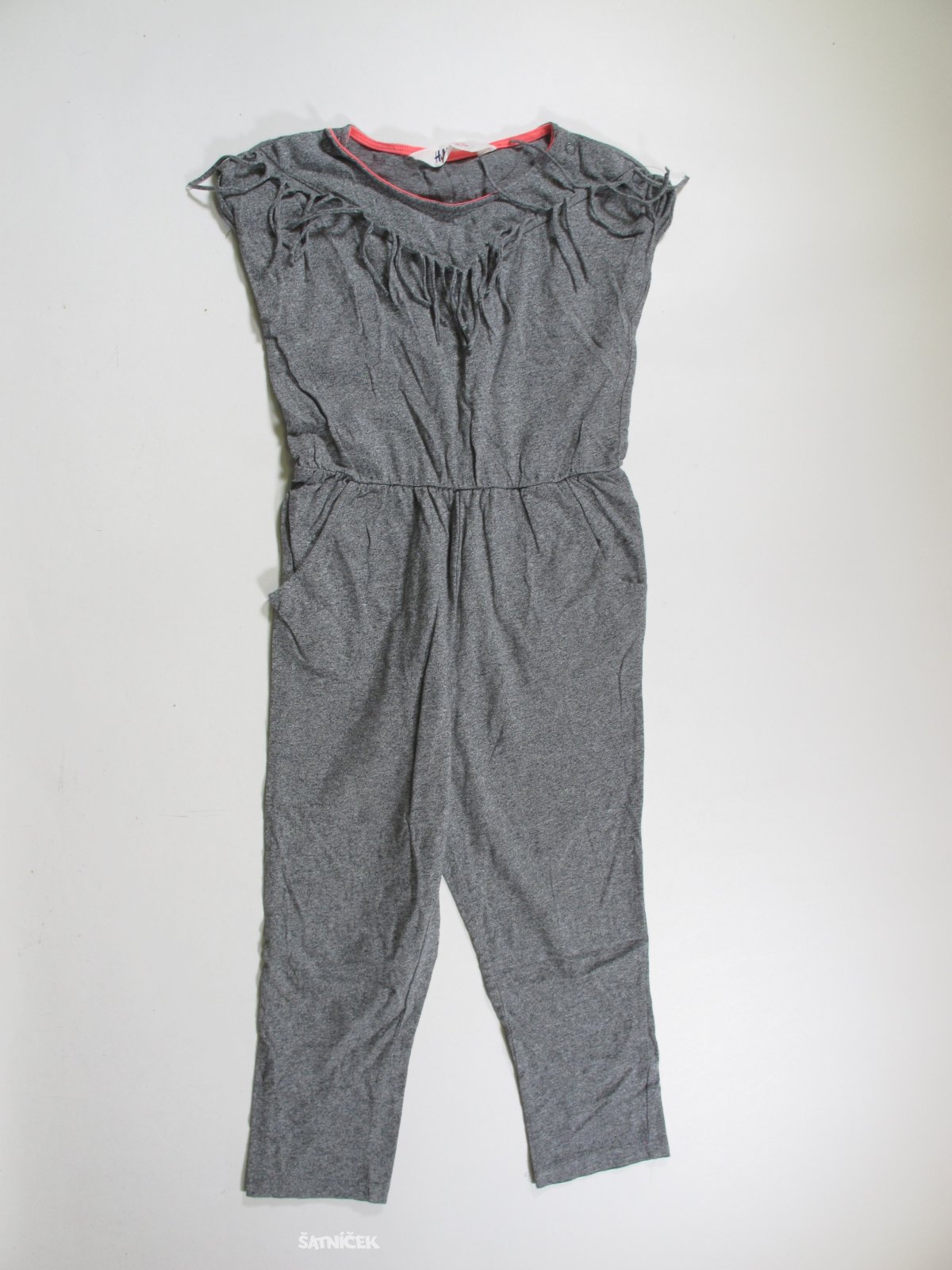 Šedý overal pro holky secondhand