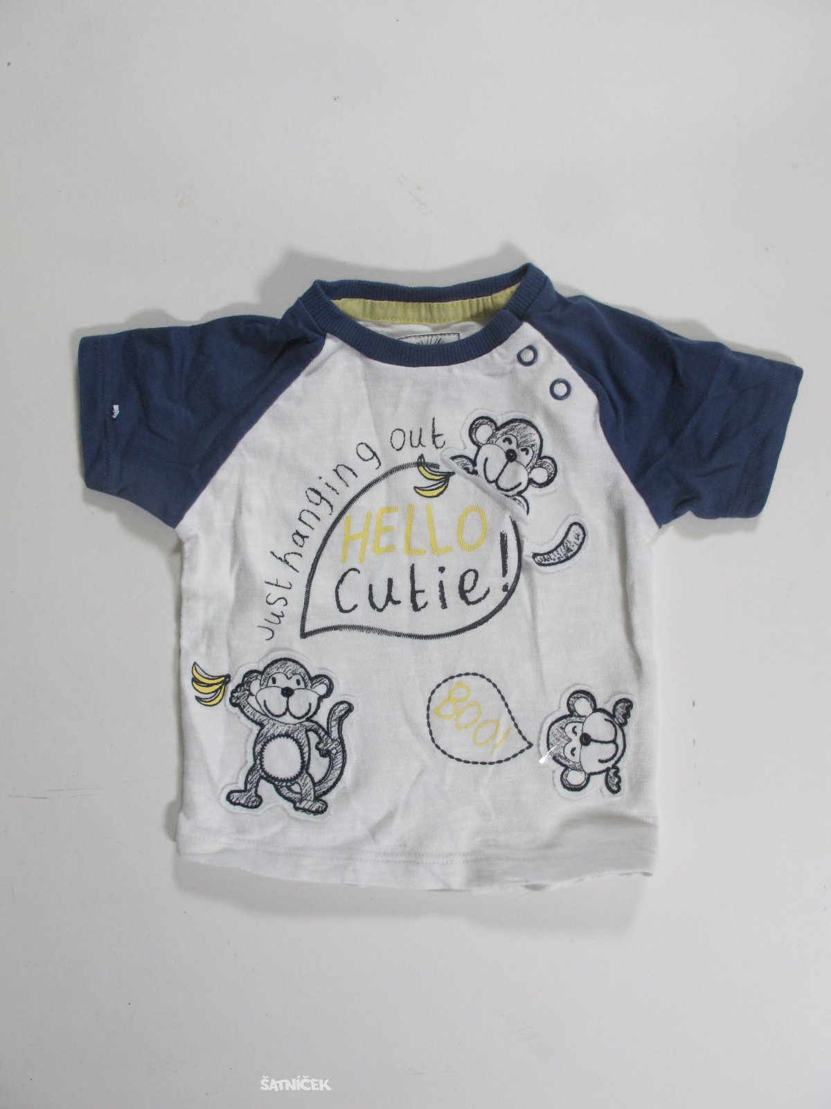 Triko pro kluky šedo modré secondhand