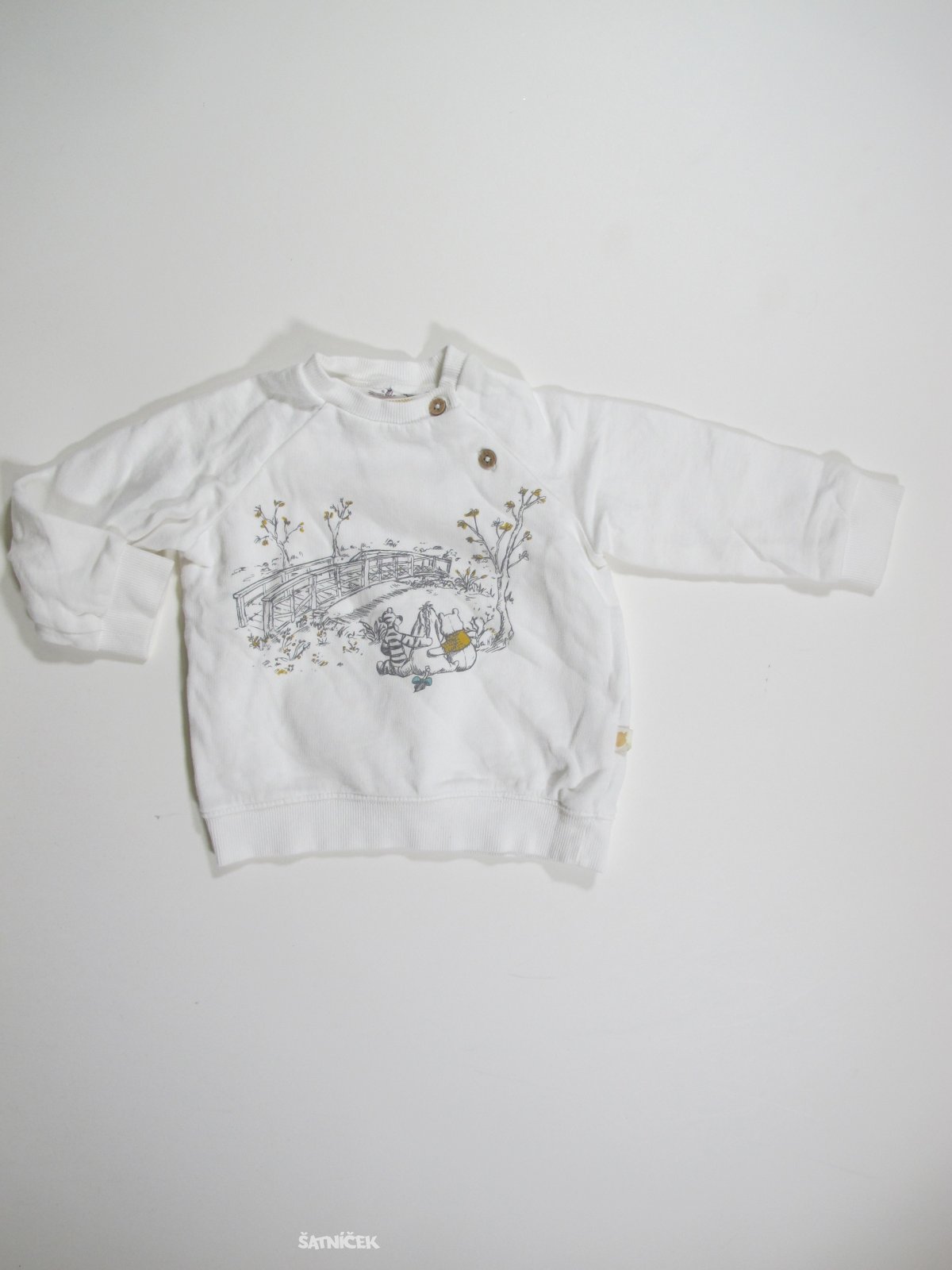 Bílá mikina pro holky  secondhand