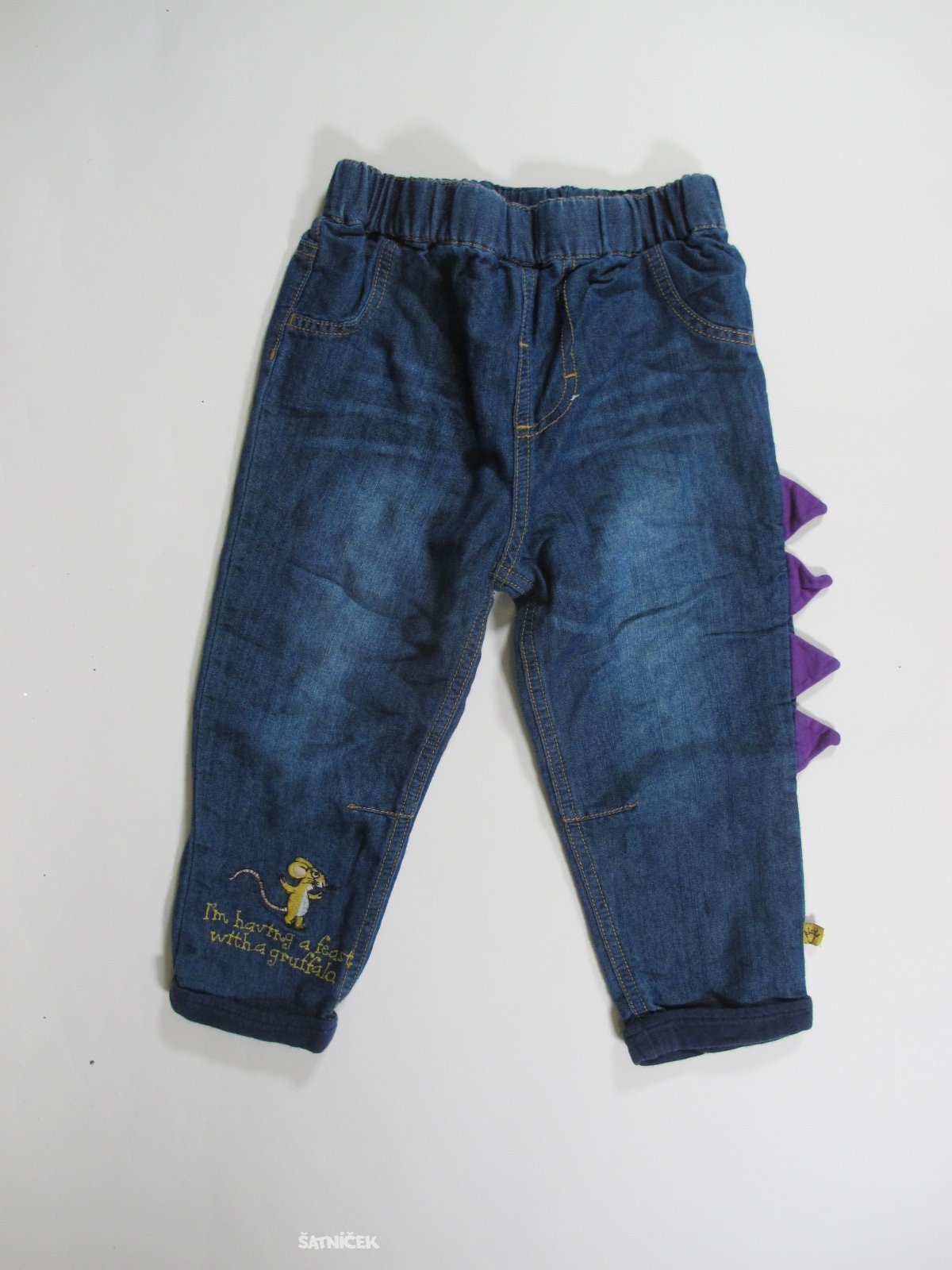 Kalhoty džínové slabší pro kluky  secondhand