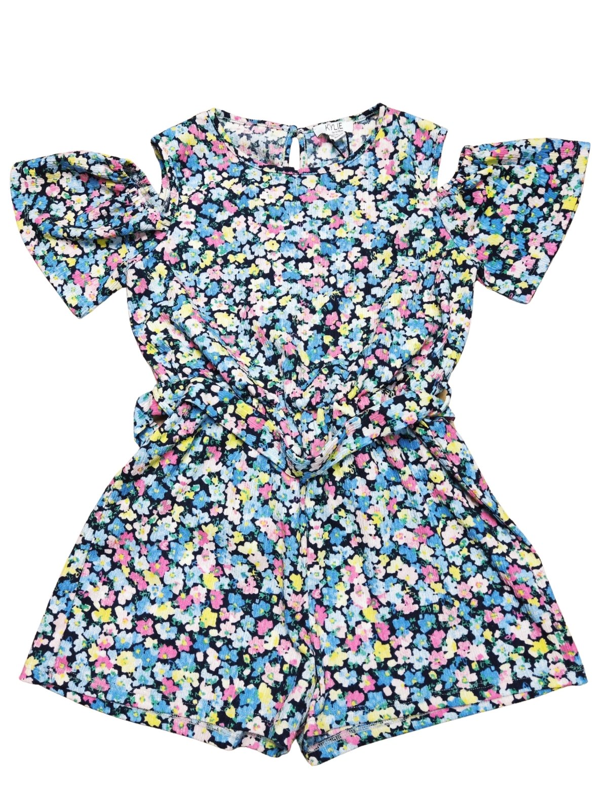 Jarní barevný overal se vzorem pro holky outlet Kylie