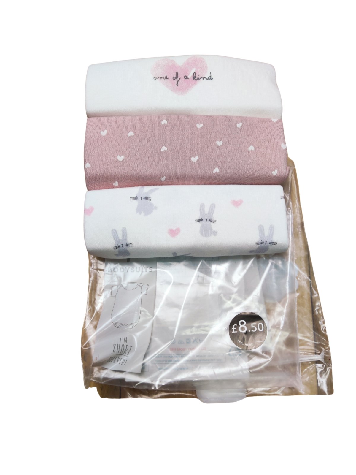 Set 3 body různé barvy pro holky outlet George