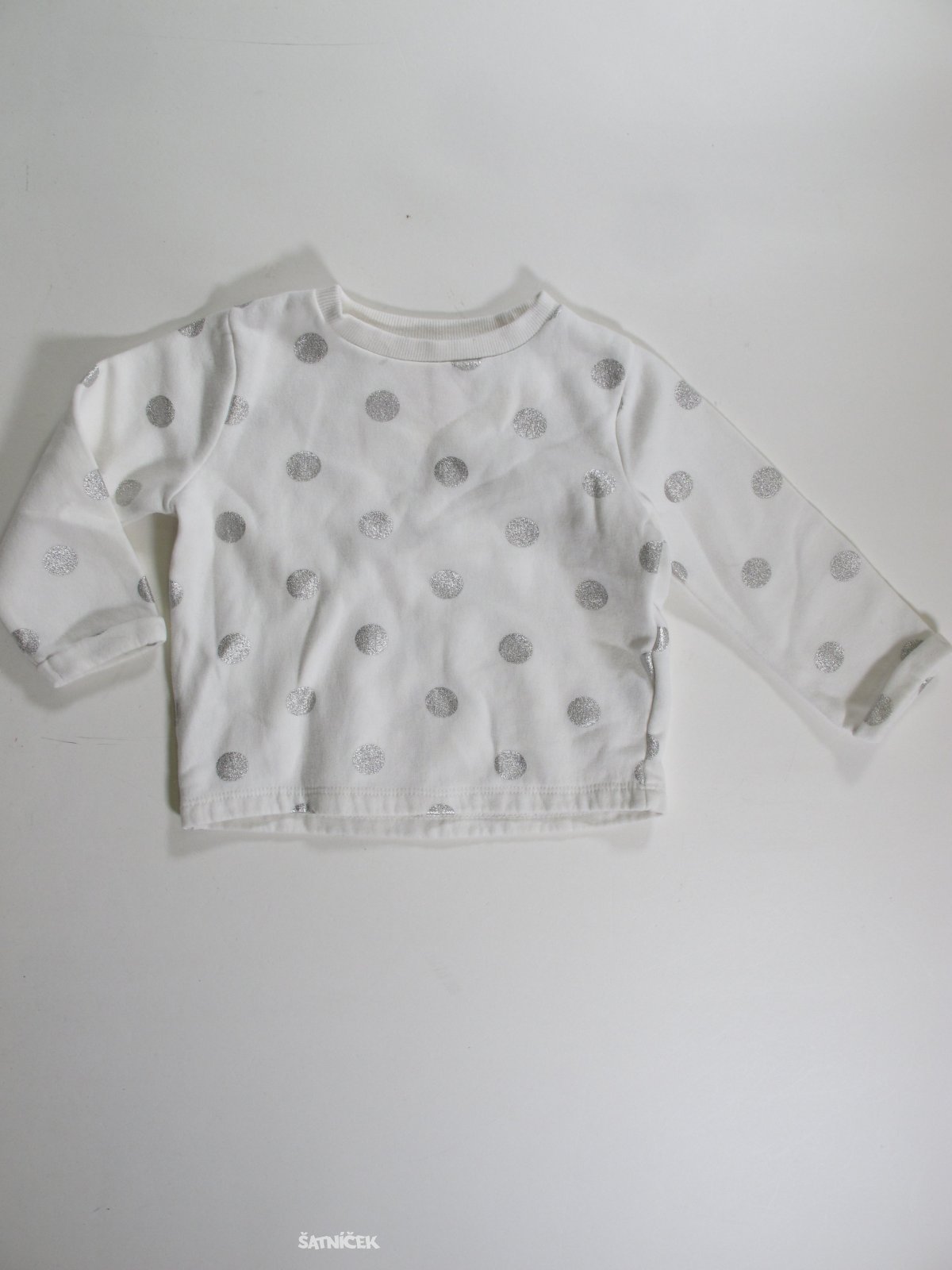 Mikina pro holky s puntíkem   secondhand