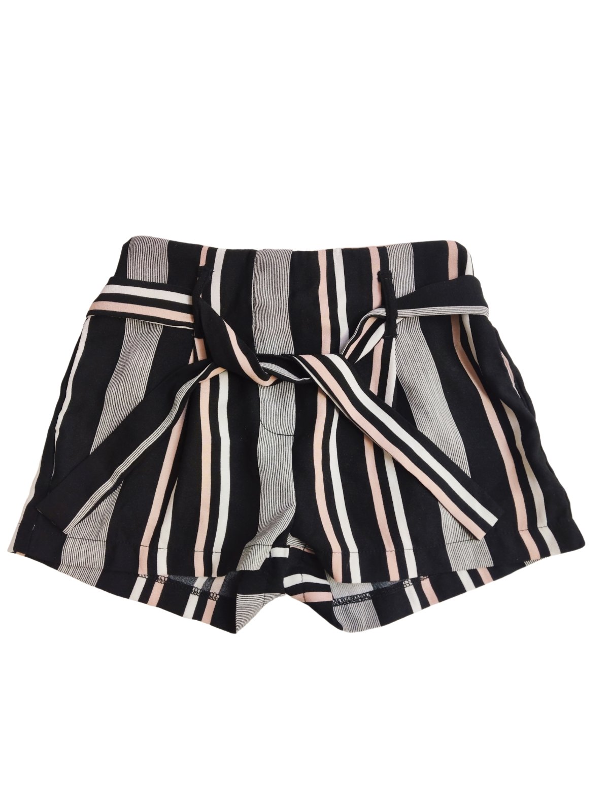 Pruhované kraťasy na mašli pro holky secondhand Firetrap