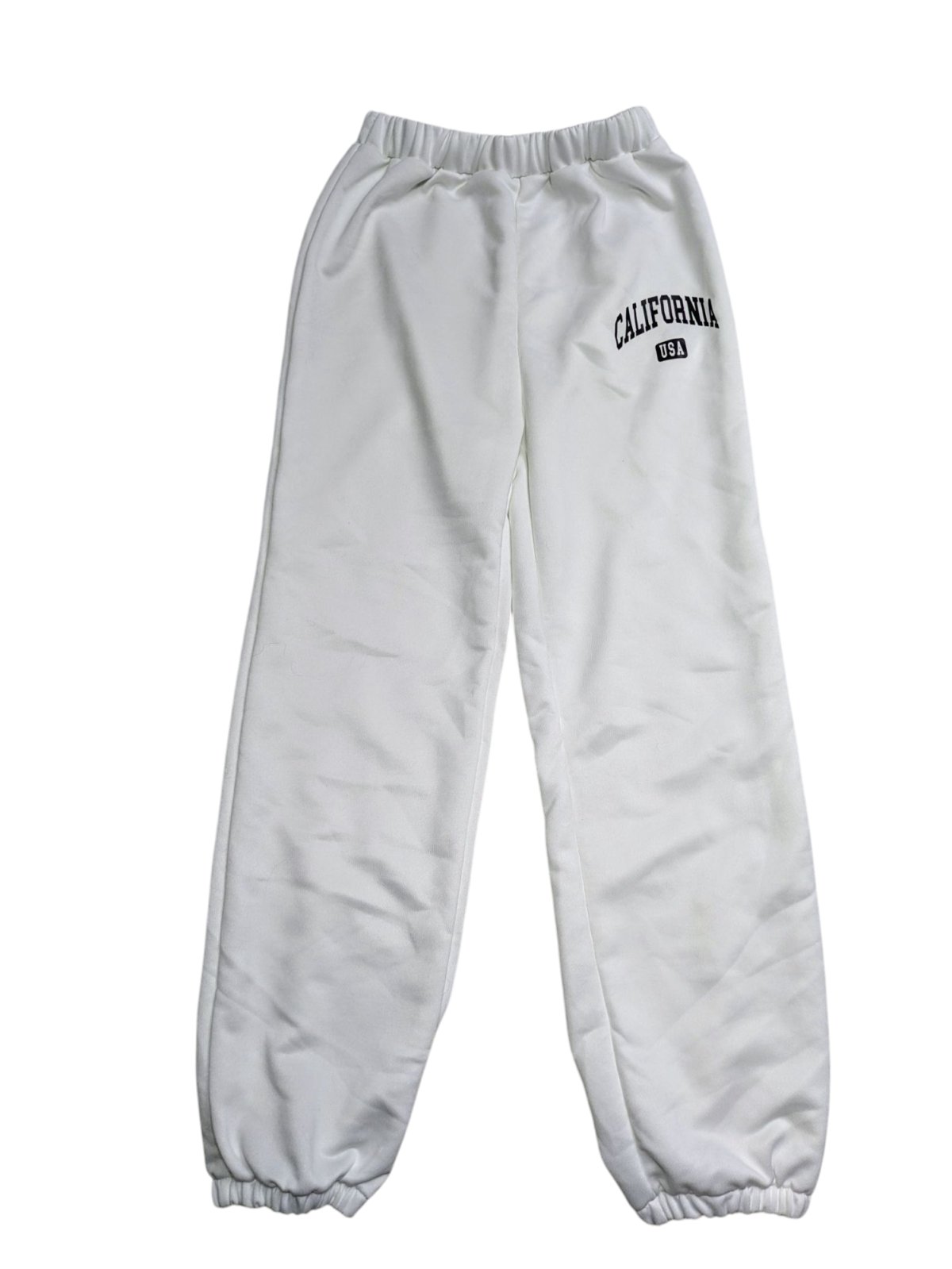 bílé tepláky pro holky secondhand 