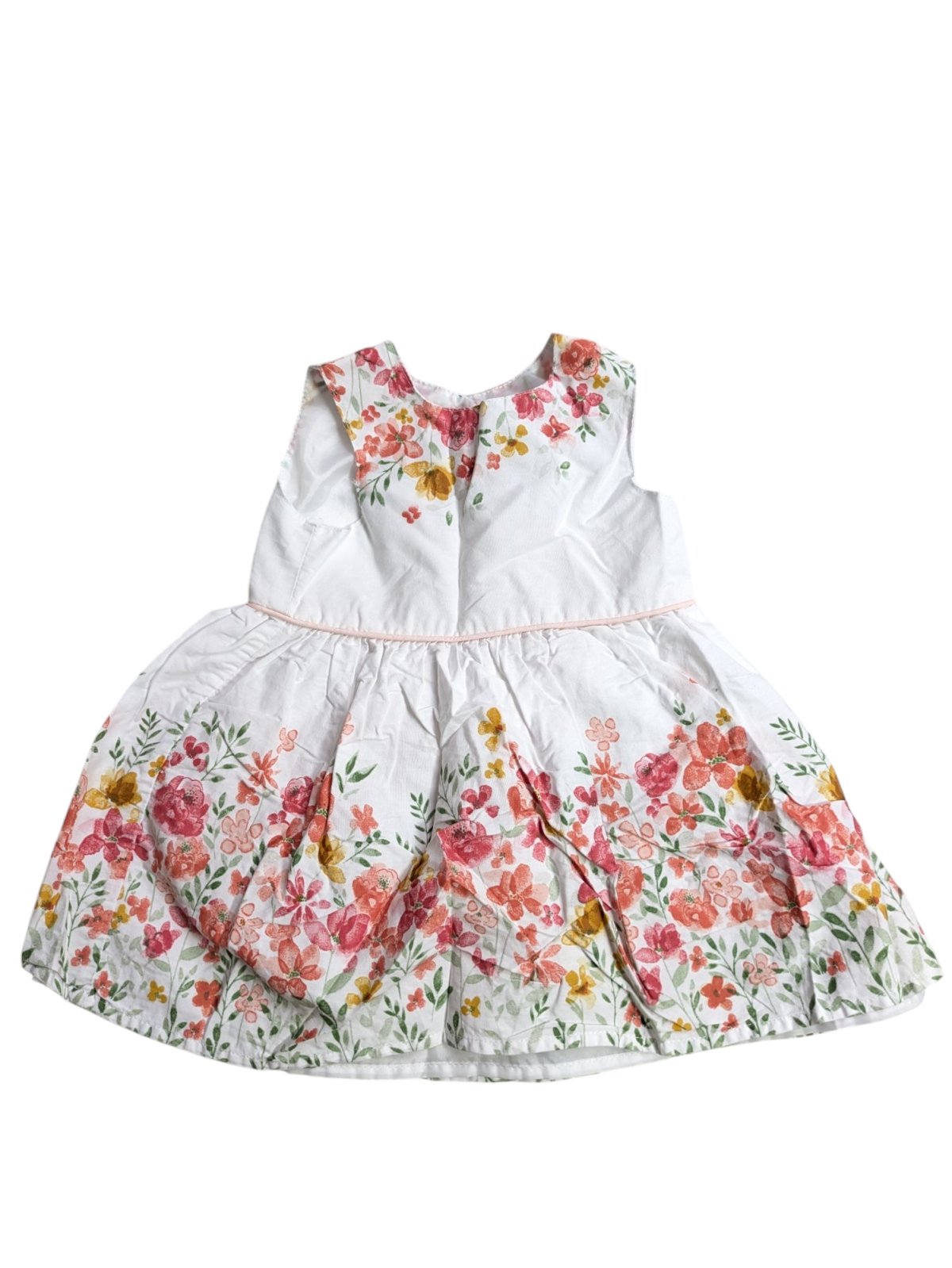 květinové šaty s podšívkou pro holky  secondhand primark