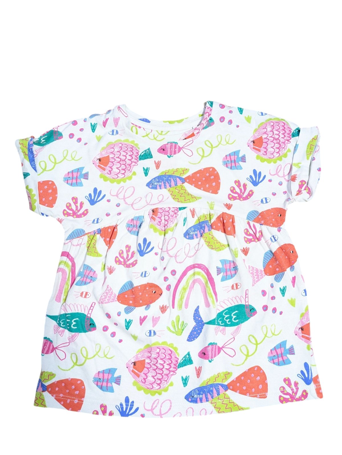 tričko s rybkami pro holky secondhand Tu