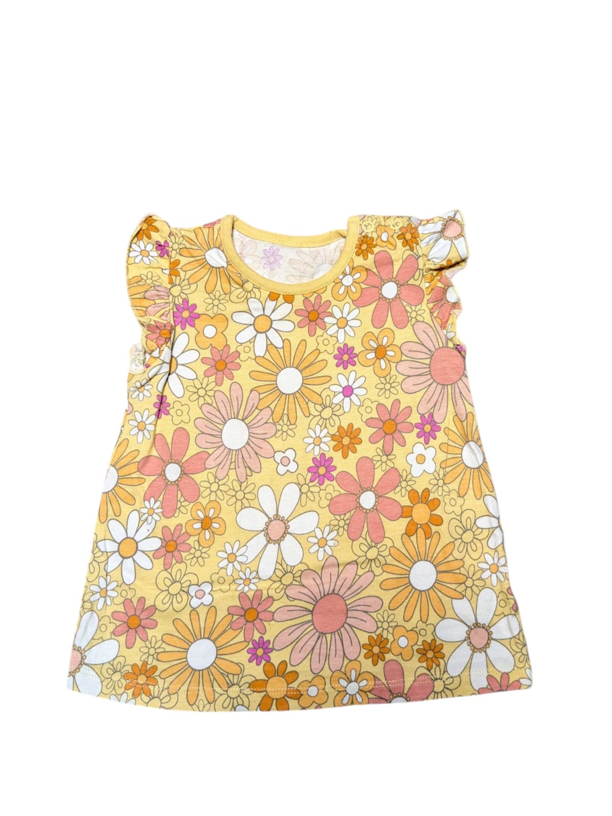 barevné tričko s květinami pro holky secondhand george