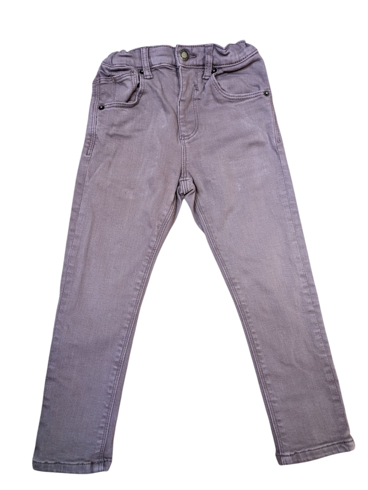 Světlé fialové džíny pro holky secondhand Zara