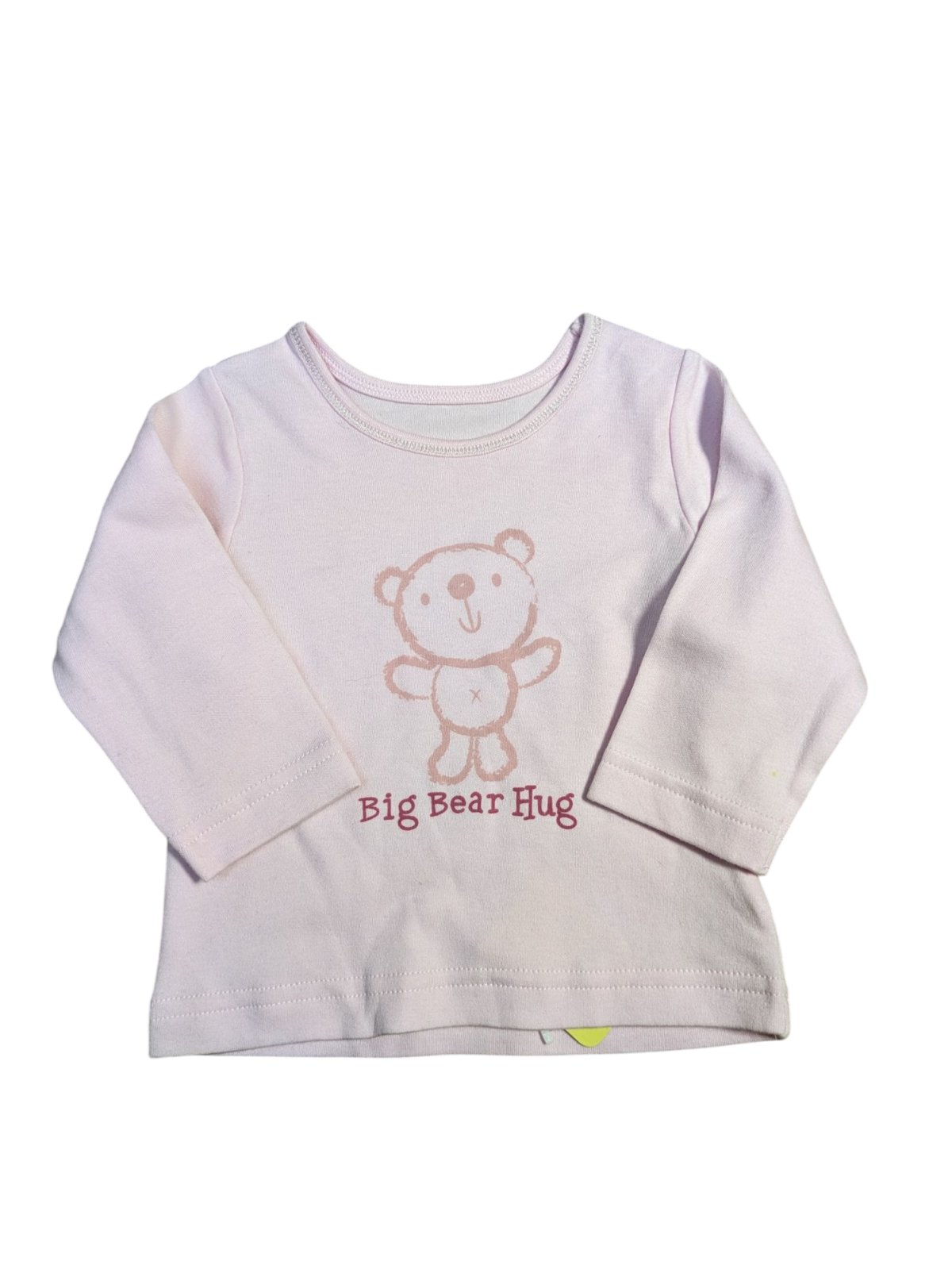 Růžové triko s obrázkem medvídka pro holky outlet baby