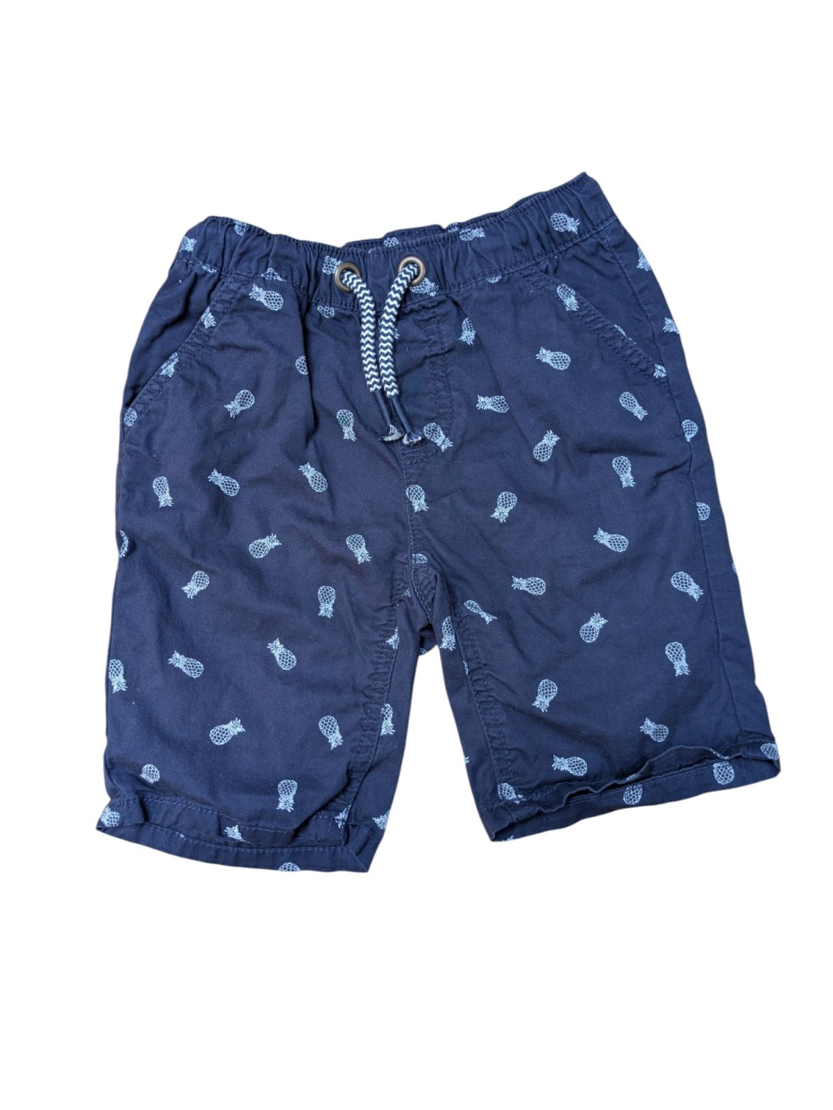 Tmavé kraťasy s obrázky pro kluky secondhand Nutmeg