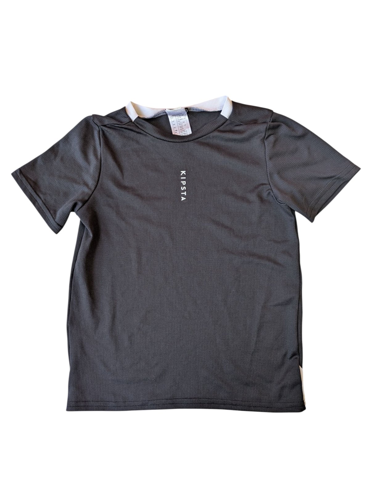 Černé sportovní triko pro kluky secondhand Decathlon