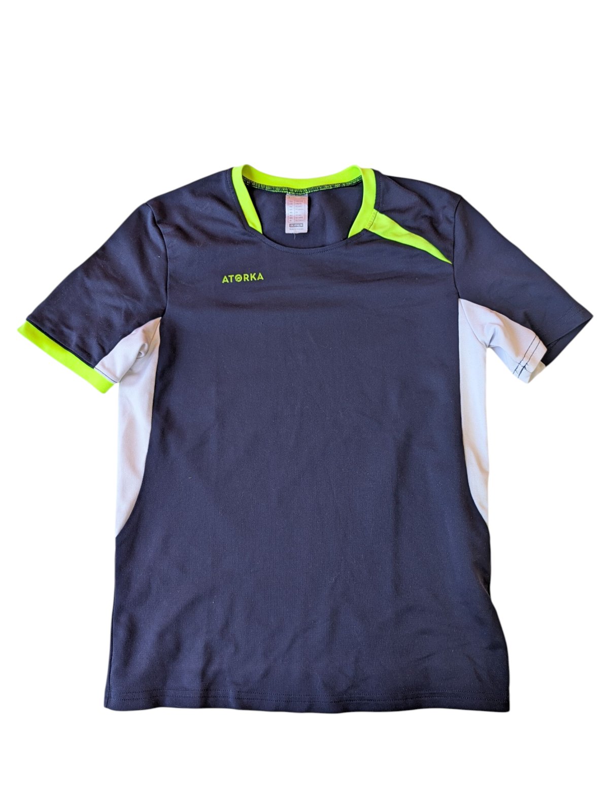 funkční tmavě modré triko pro kluky secondhand Decathlon