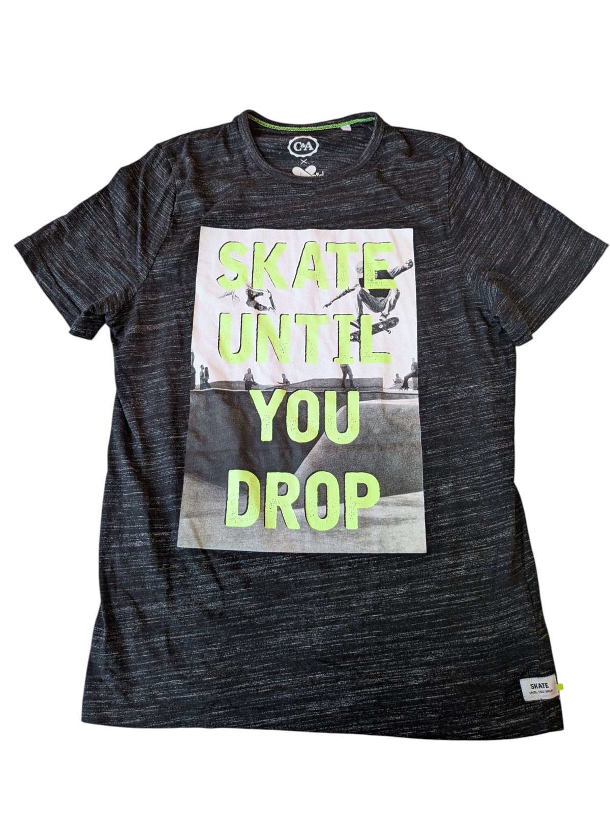 černé triko skate pro kluky secondhand CA