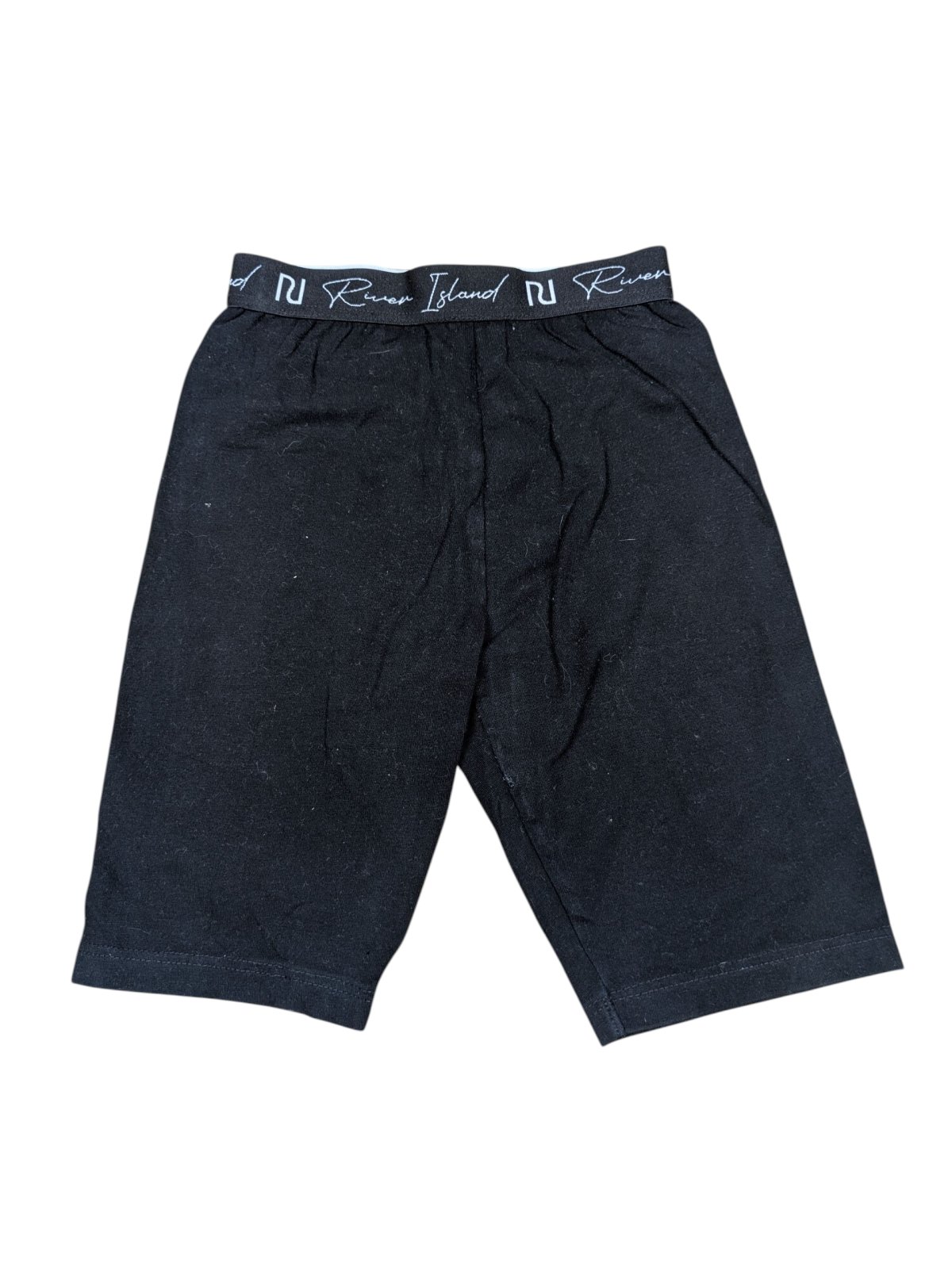 Černé sportovní kraťasy elastické pro holky River Island