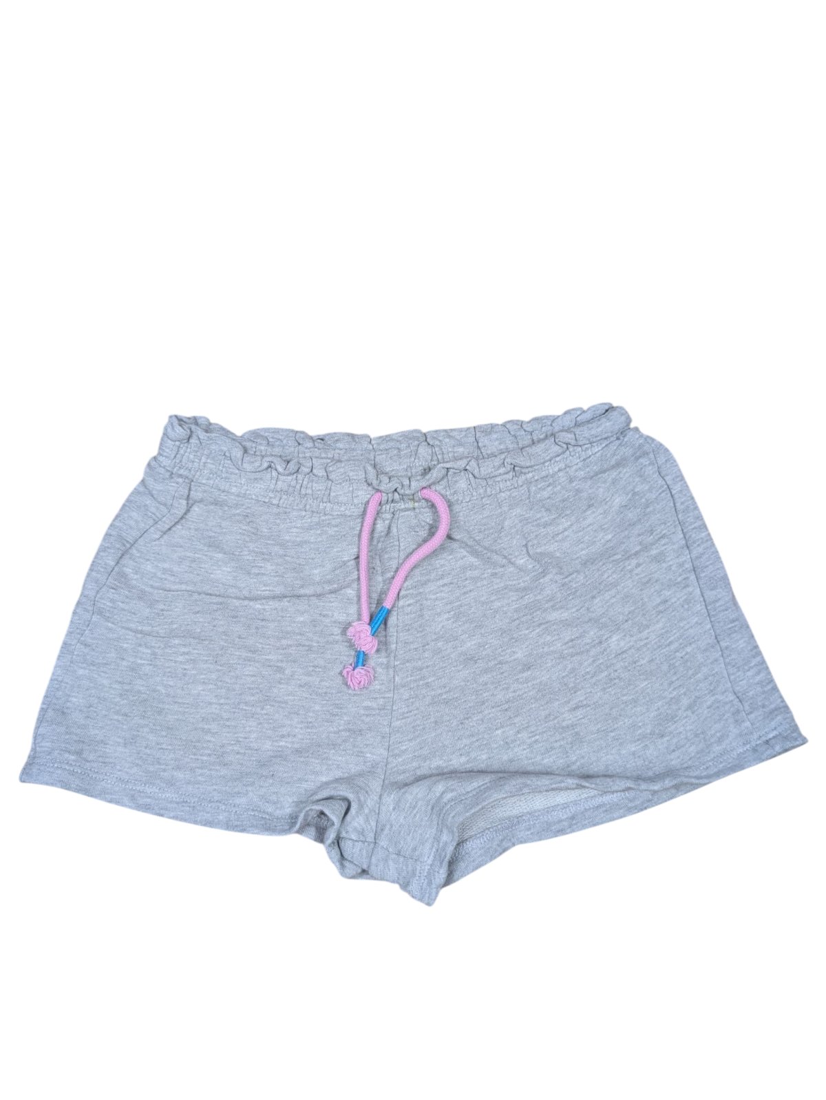 Šedé kraťasy se šňůrkou pro holky secondhand girlswear