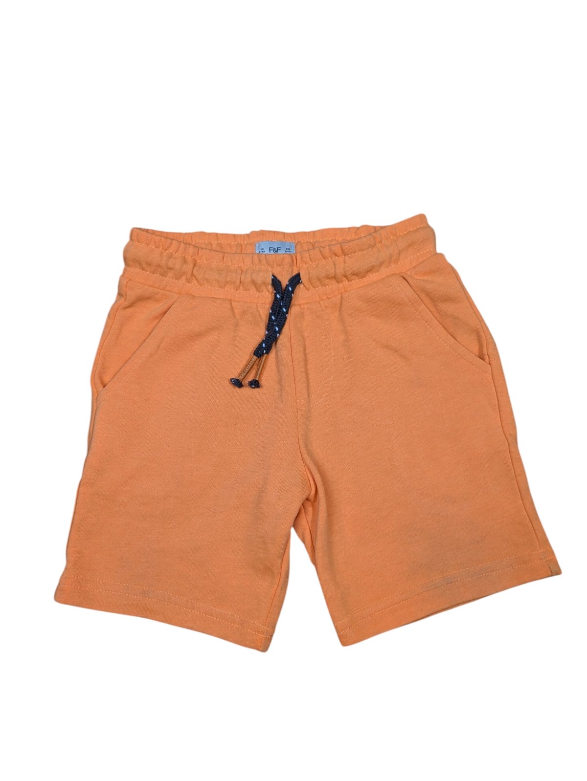 Oranžové kraťasy s kapsami pro kluky secondhand F&F