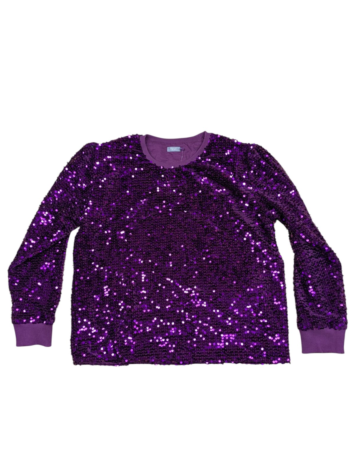 fialová mikina s flitrami pro holky outlet Next