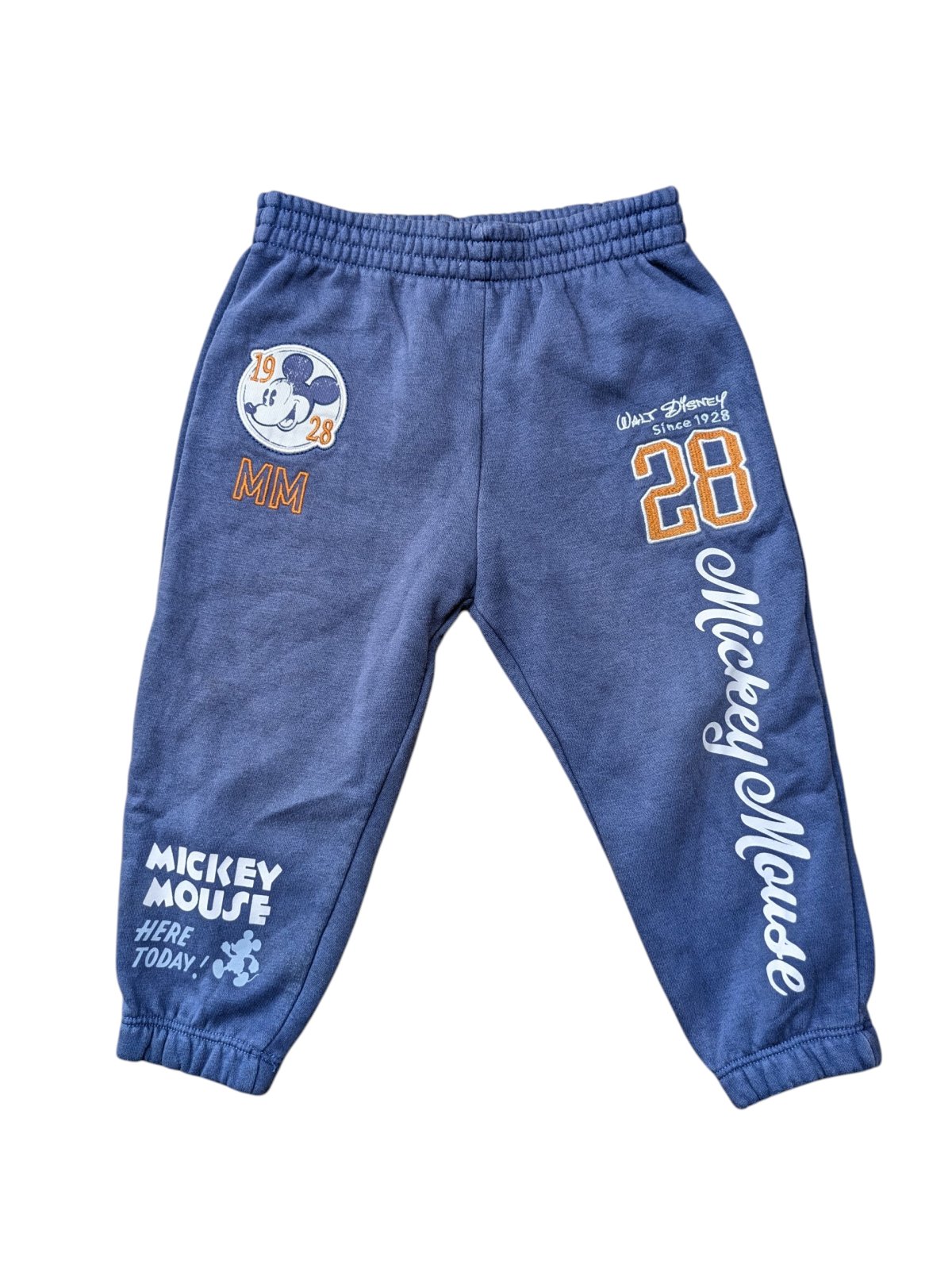 Světle modré tepláky Mickey pro kluky secondhand Disney