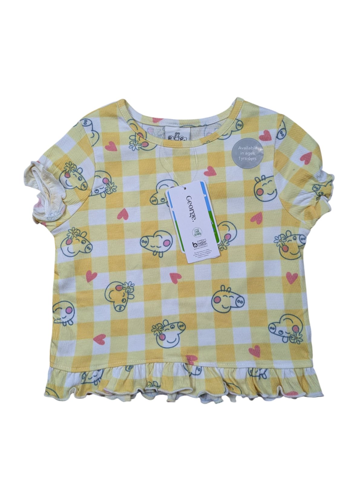 Triko Prasátko Peppa pro holky outlet George