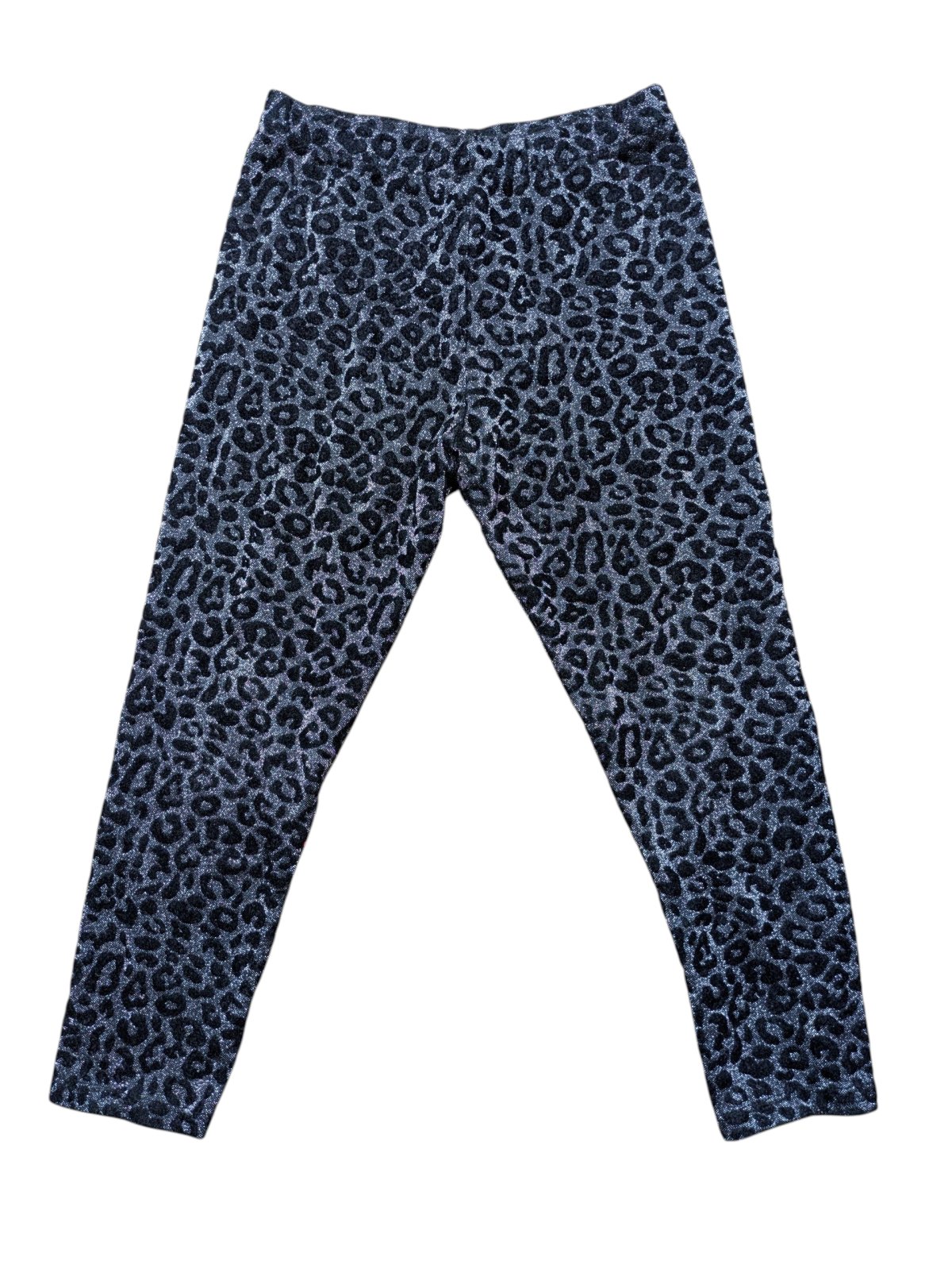 Tmavé vzorované kalhoty pro holky secondhand TU