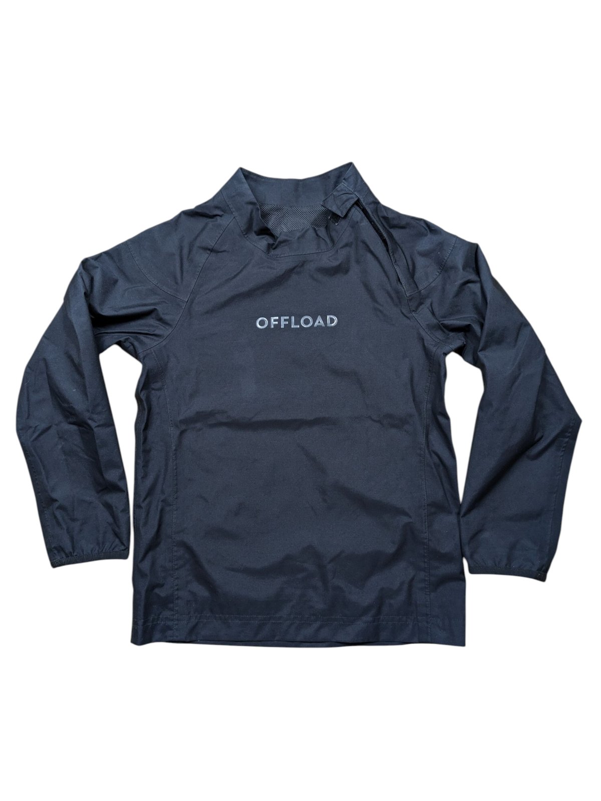 Černá šusťáková bunda pro kluky secondhand Decathlon