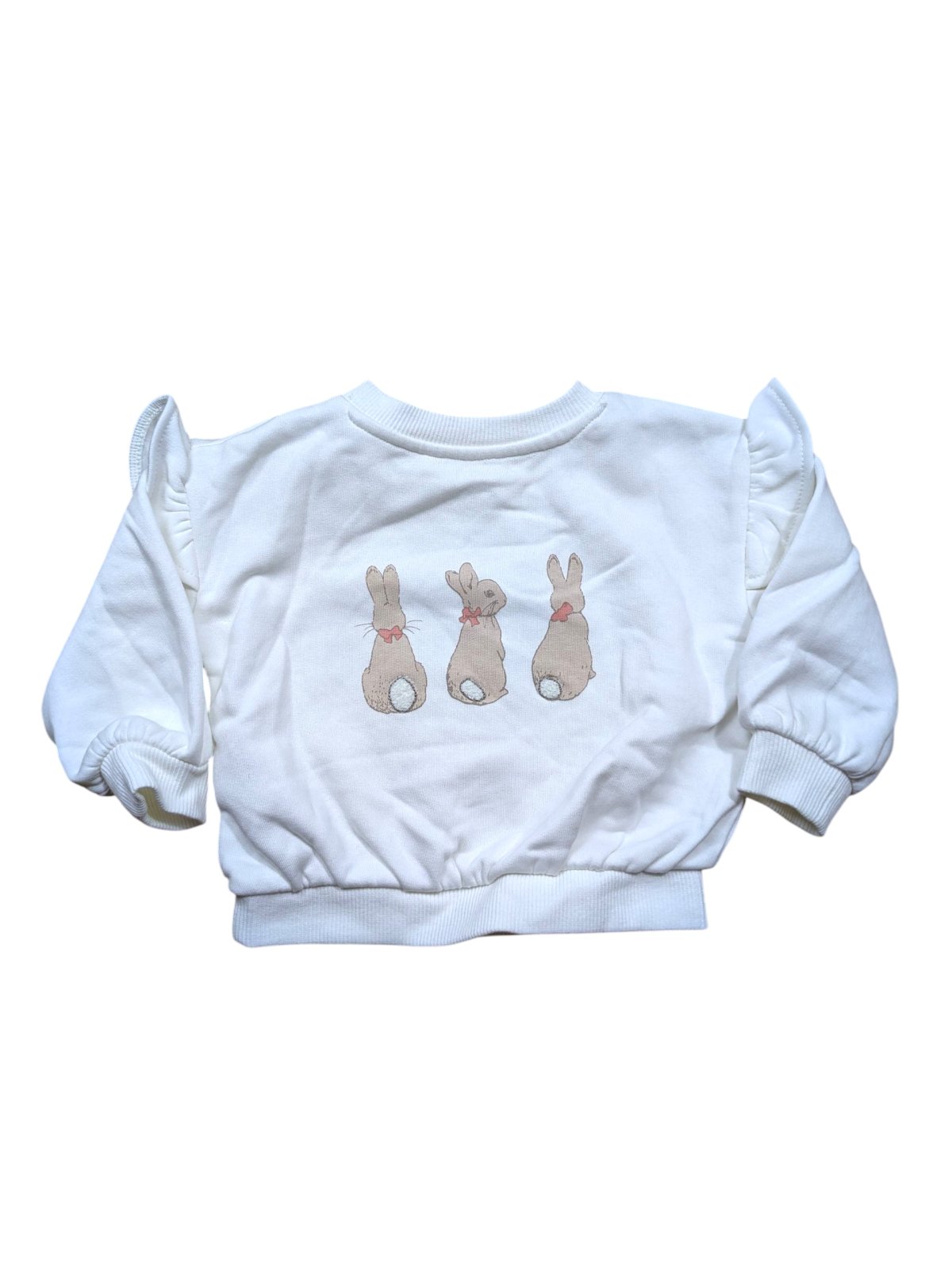 Bílá mikina s obrázkem pro holky secondhand M&S