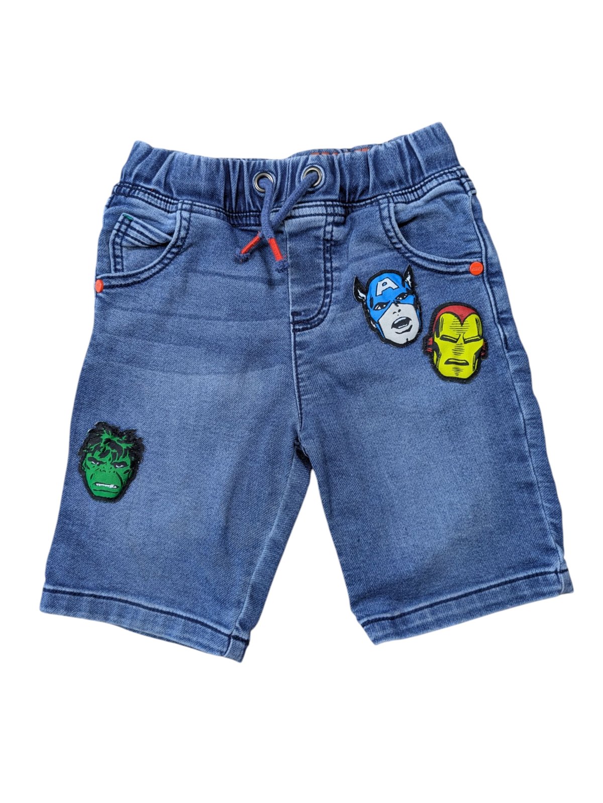 Džínové kraťasy pro kluky secondhand Marvel