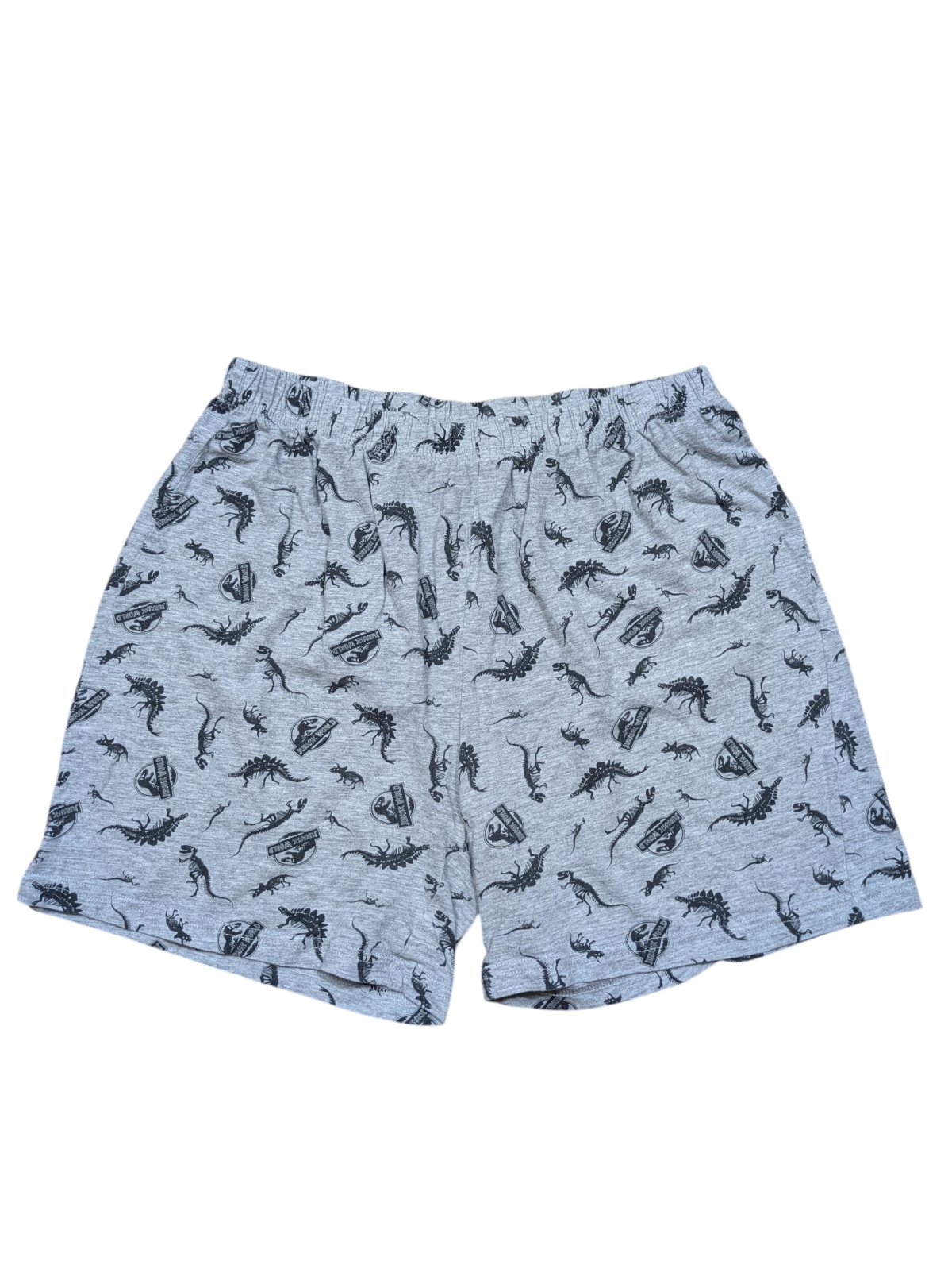 Šedé kraťasy Jurský svět pro kluky secondhand 