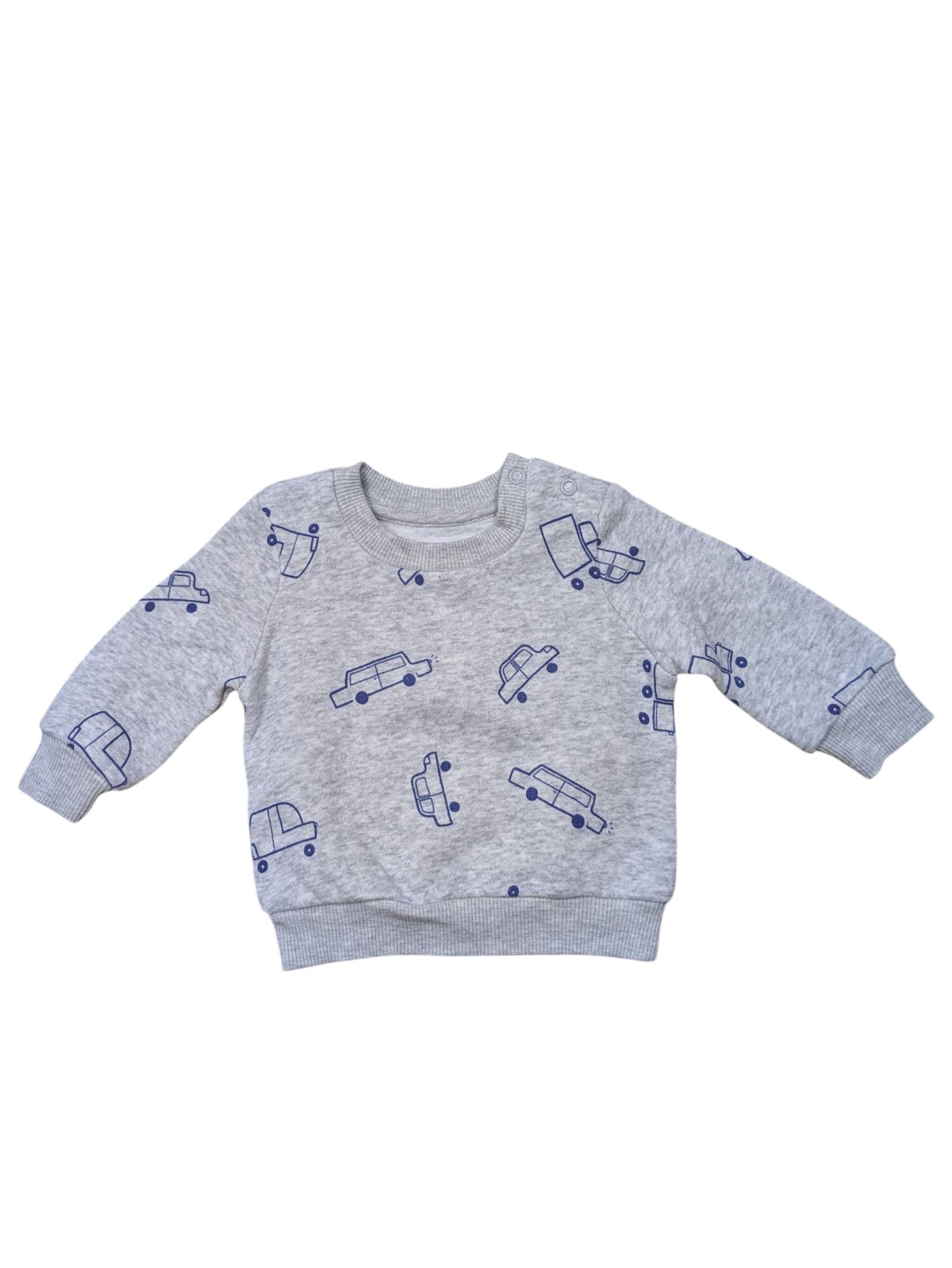 Šedá mikina s obrázky pro kluky secondhand Primark