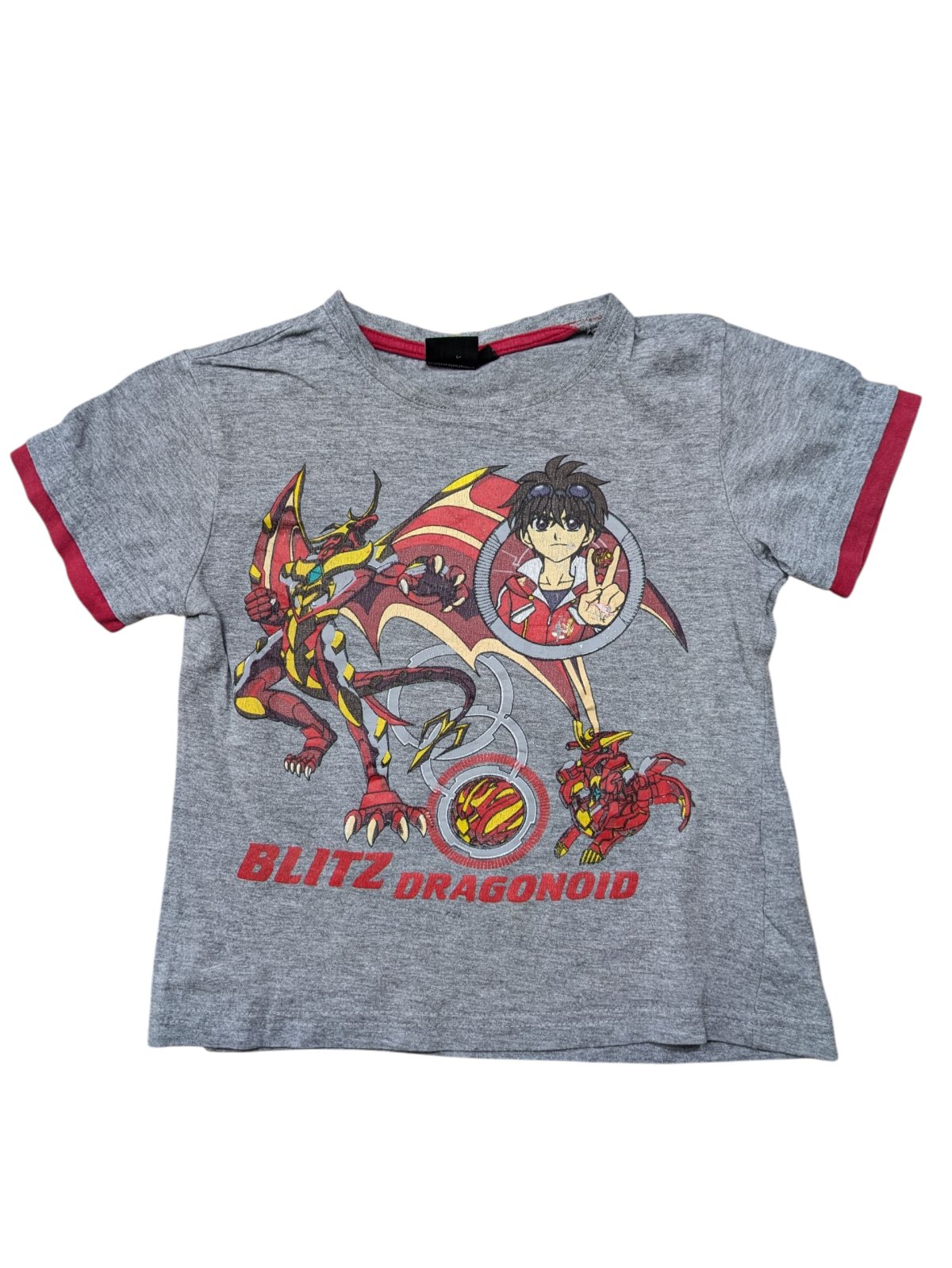 Šedé triko Bakugan pro kluky secondhand