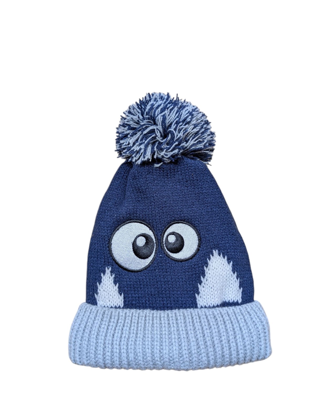 Modrá zimní čepice s kulichem pro kluky secondhand Crane