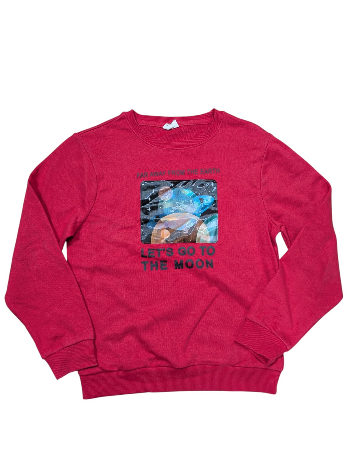 Červená mikina s obrázkem pro kluky secondhand Kids