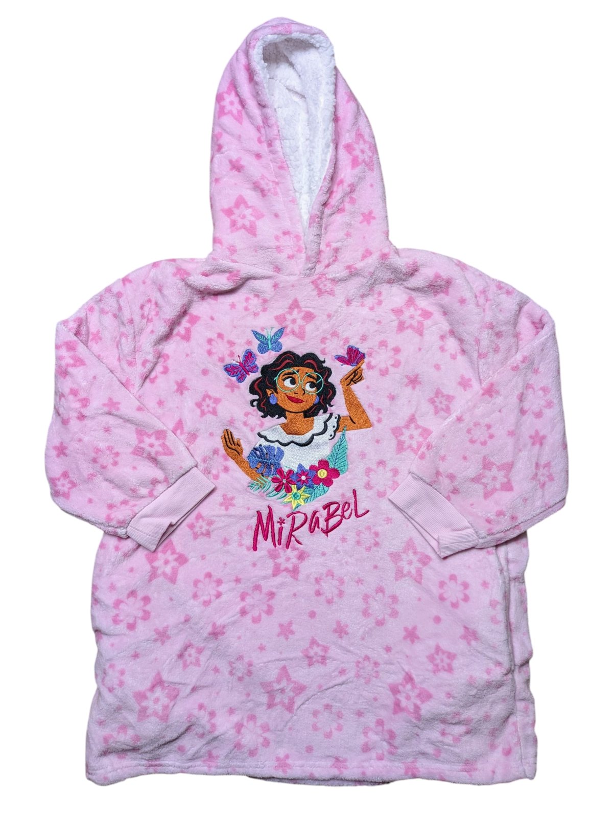 Růžová pyžamová mikina pro holky secondhand Disney